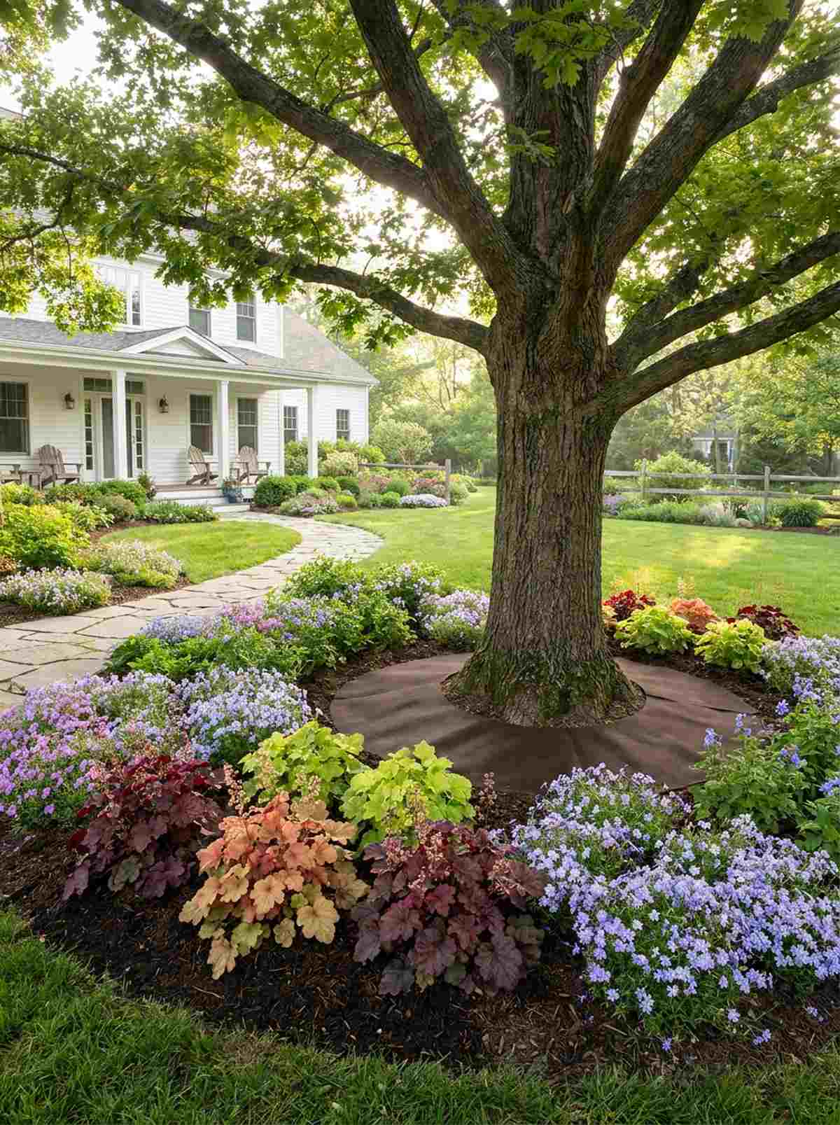 underplanting trees and shrubs