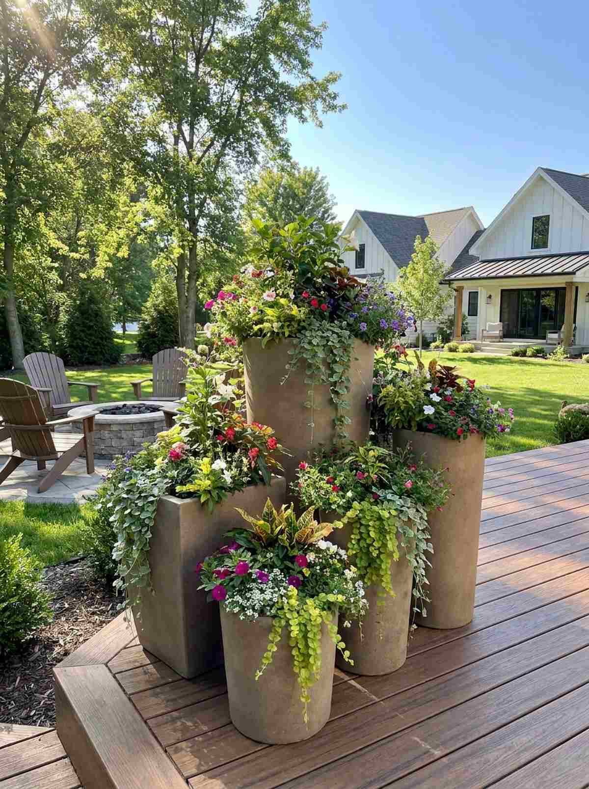 container garden layering