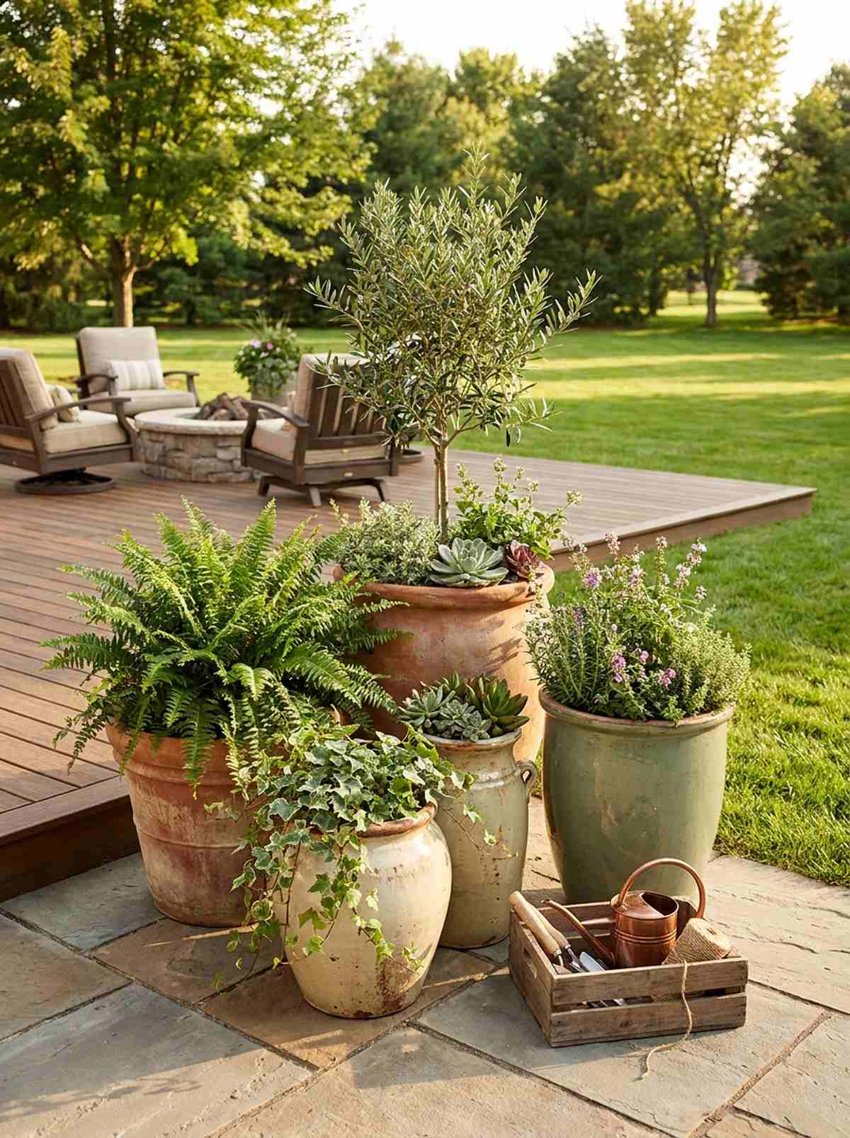 grouped pot collections