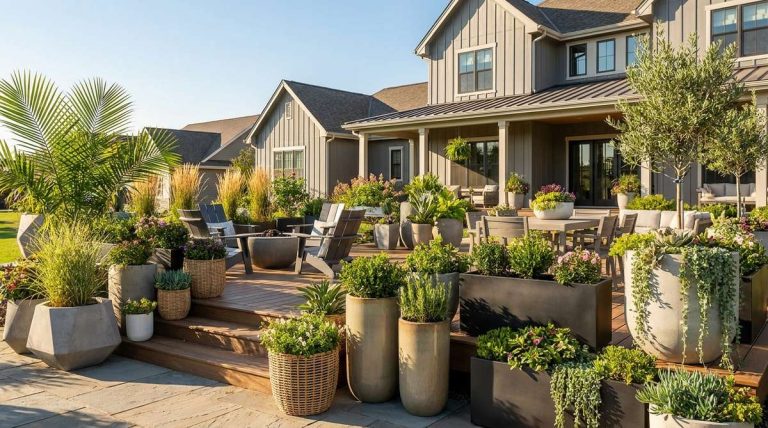 51 outdoor decor planters vertical