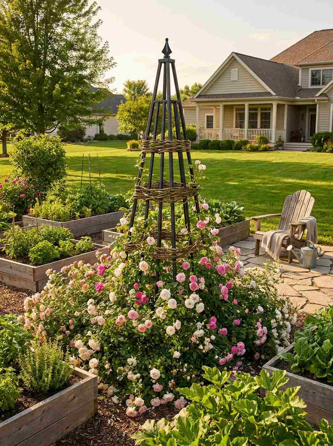 trellis obelisk frames