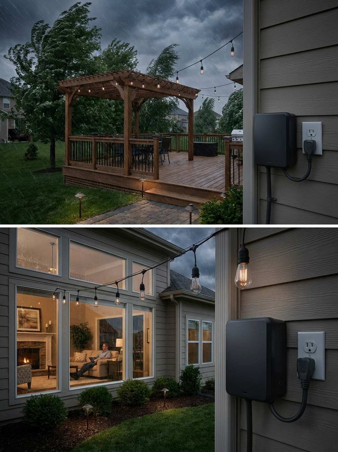 weather responsive smart controls