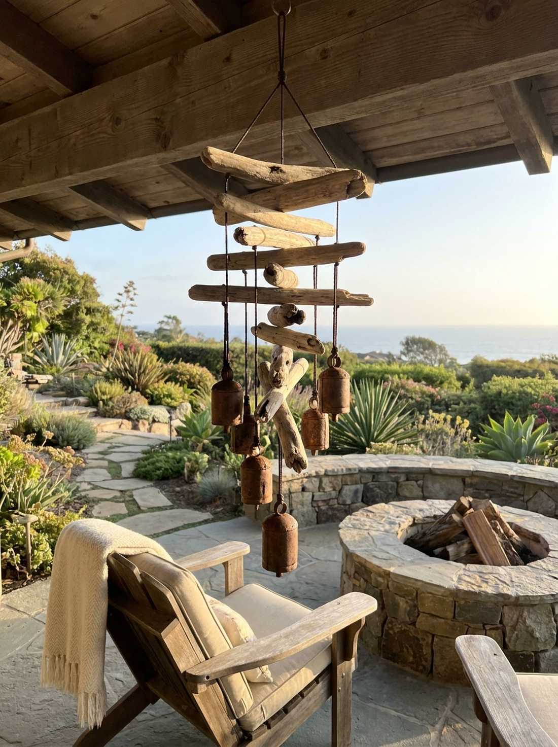 driftwood wind chime elements