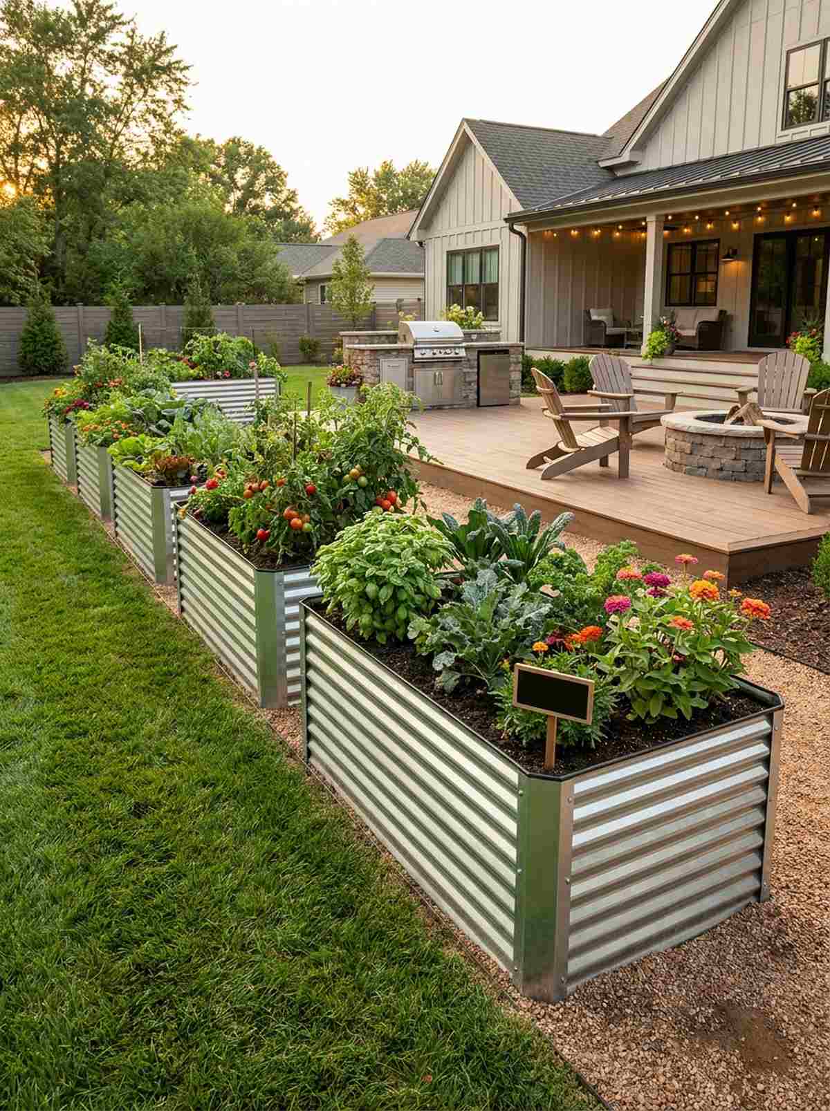 raised planter beds