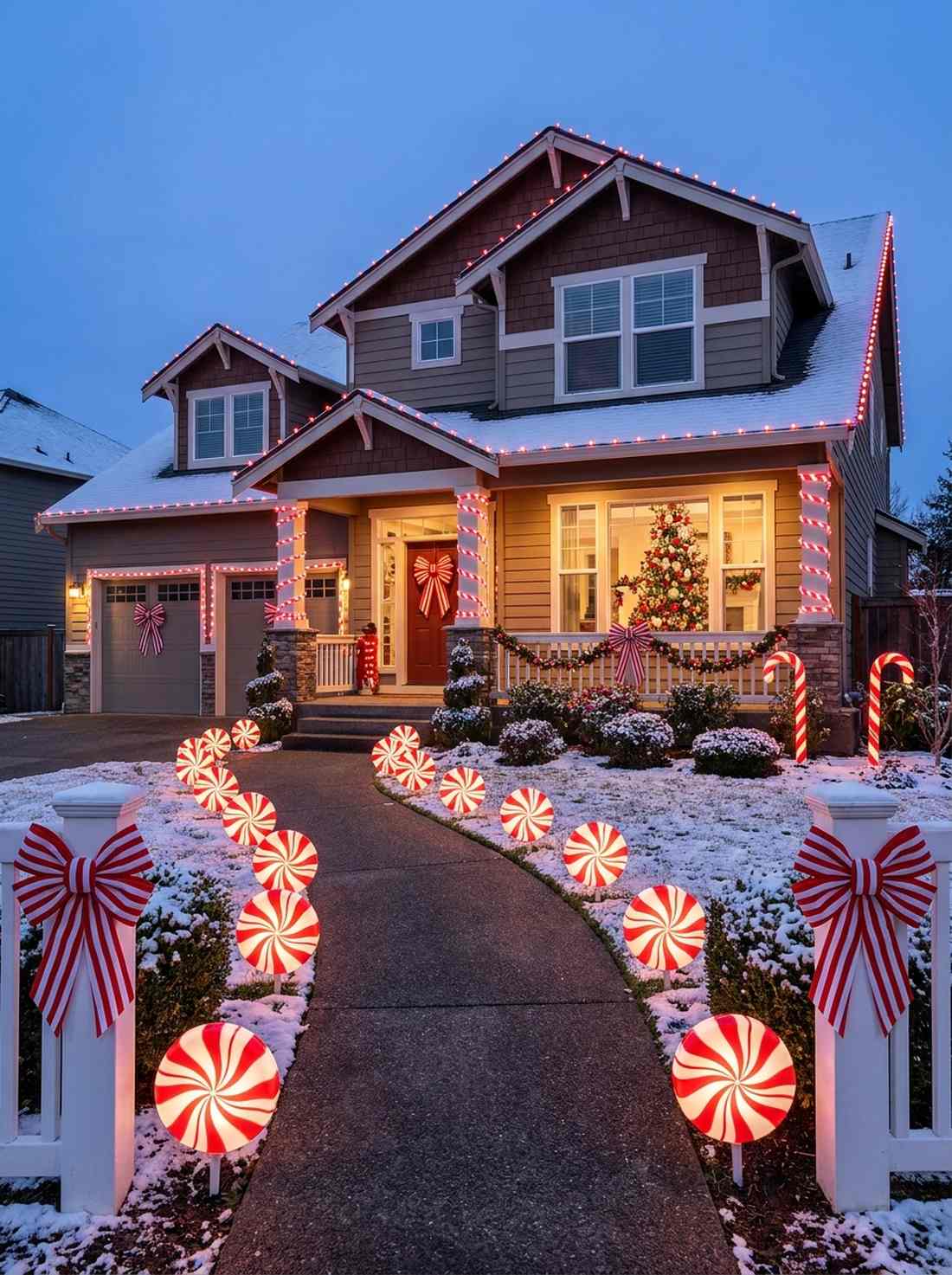 candy cane lane theme