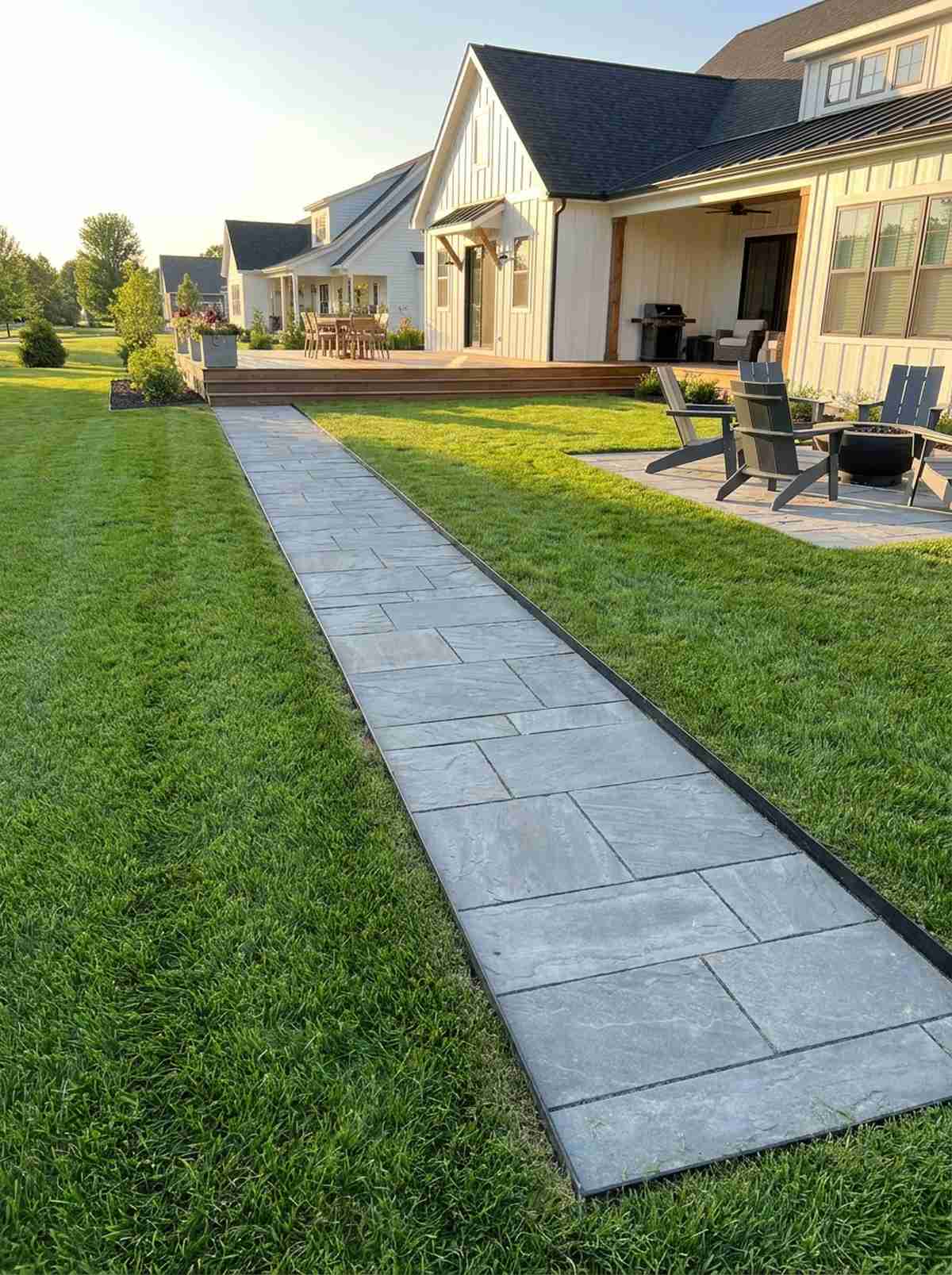 diagonal pathway layouts