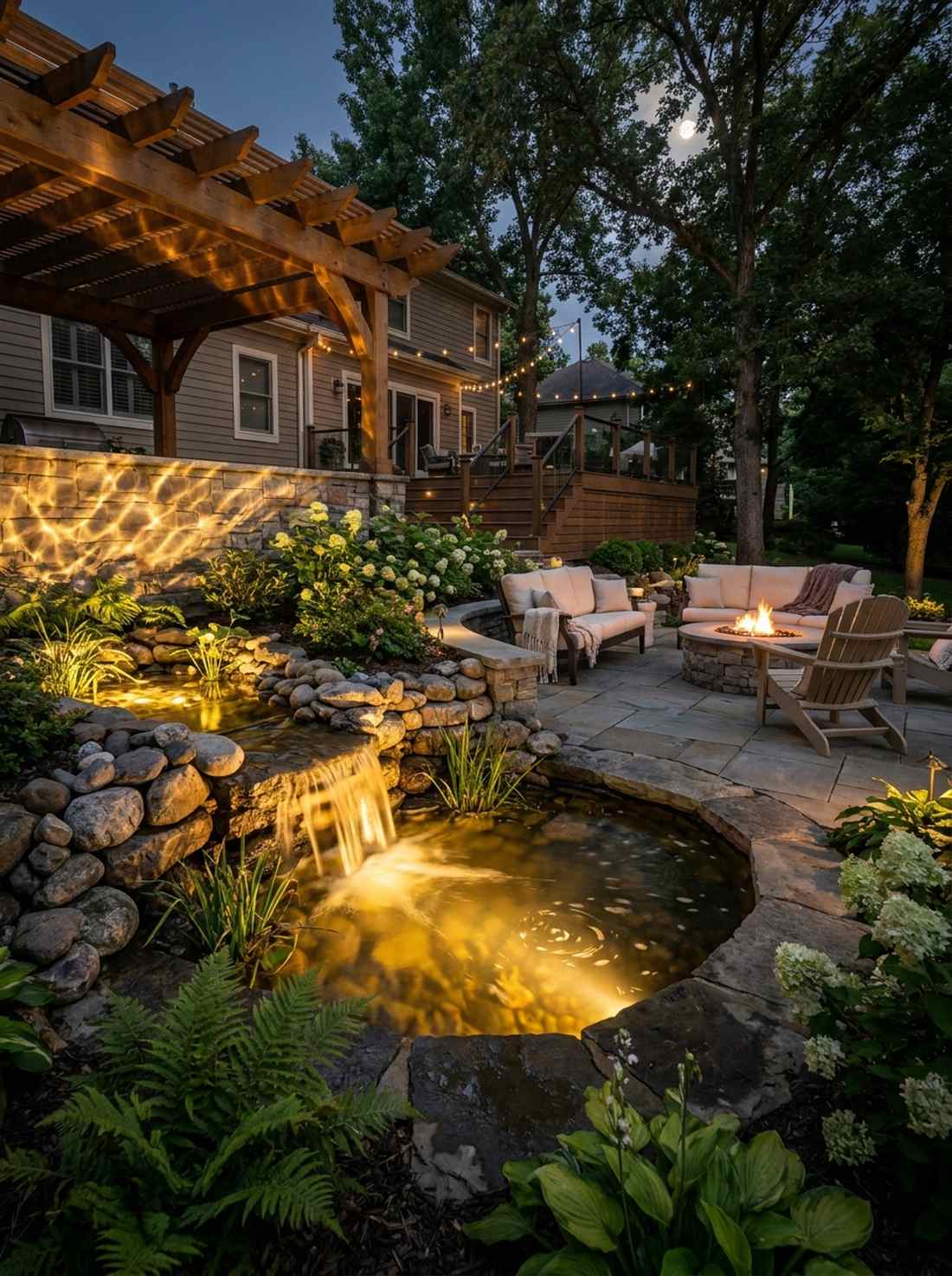 water feature illumination