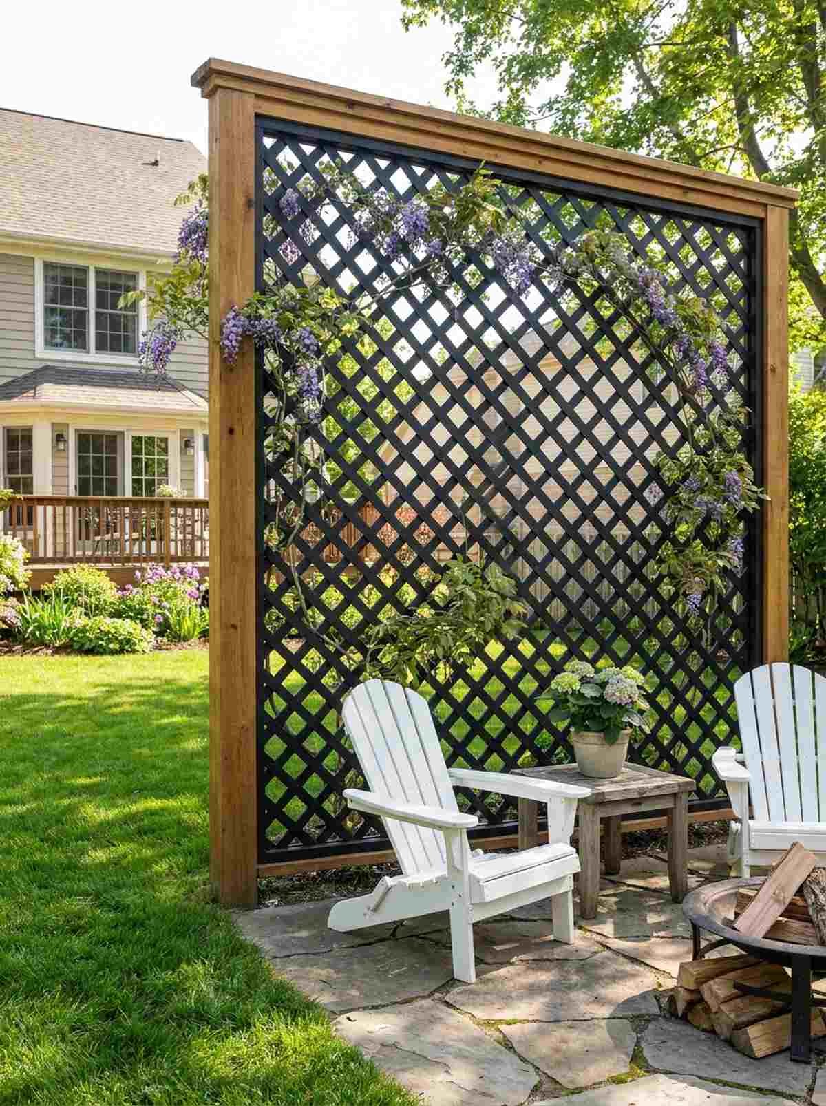 lattice panel screens