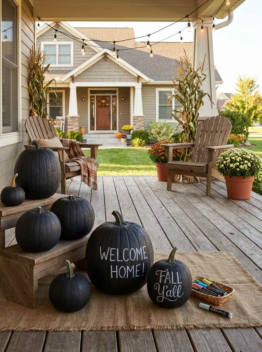 chalkboard paint messaging
