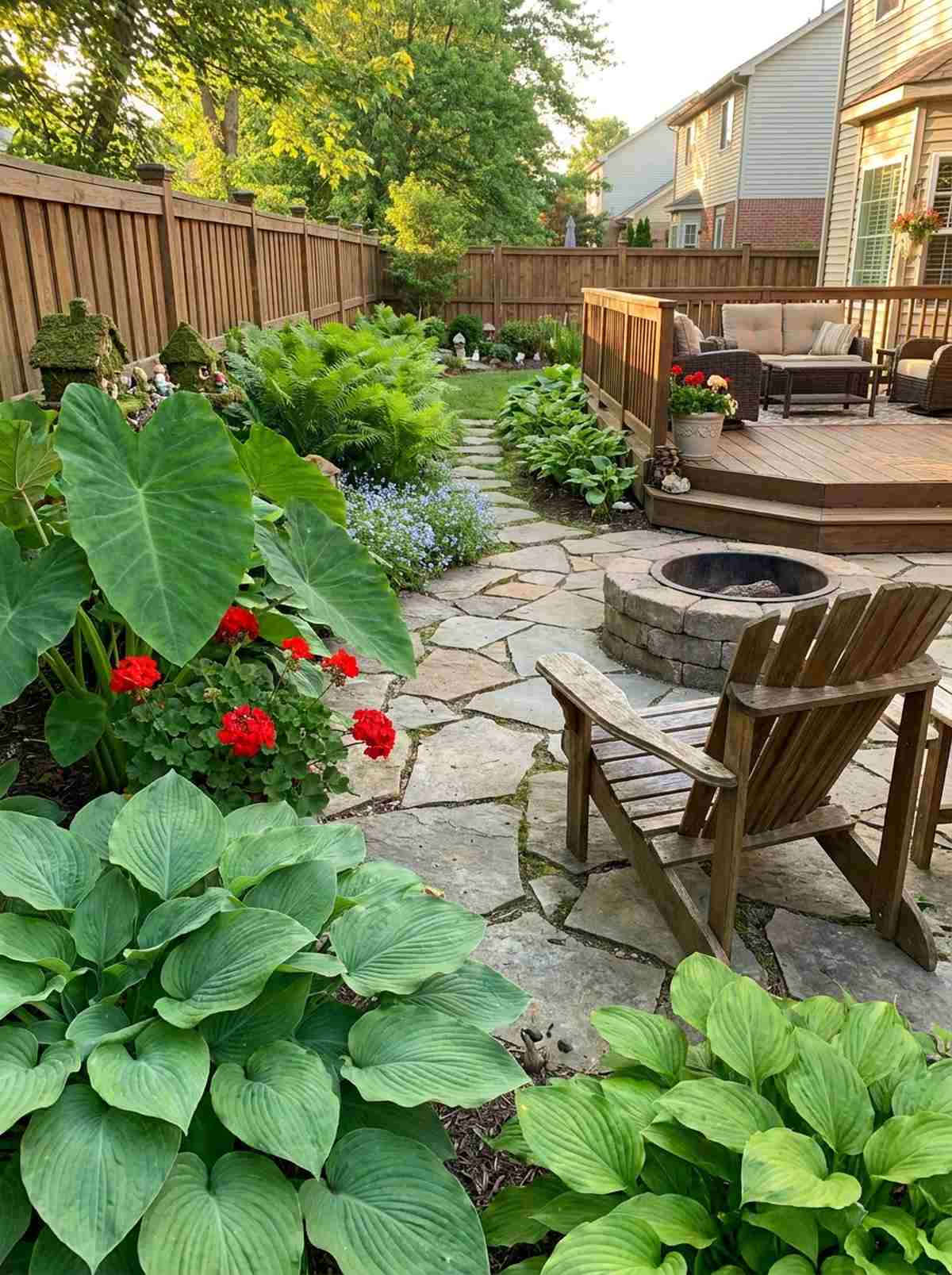 forced perspective with plant sizing