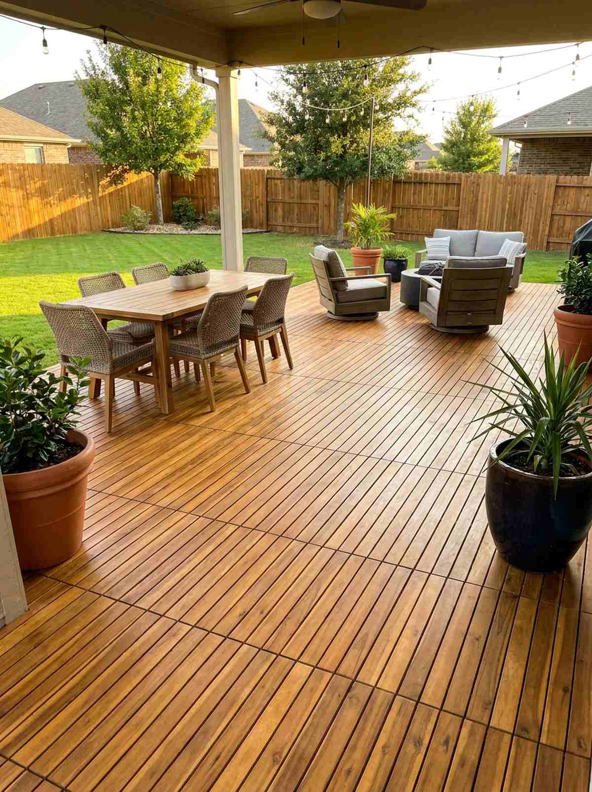 continuous flooring materials