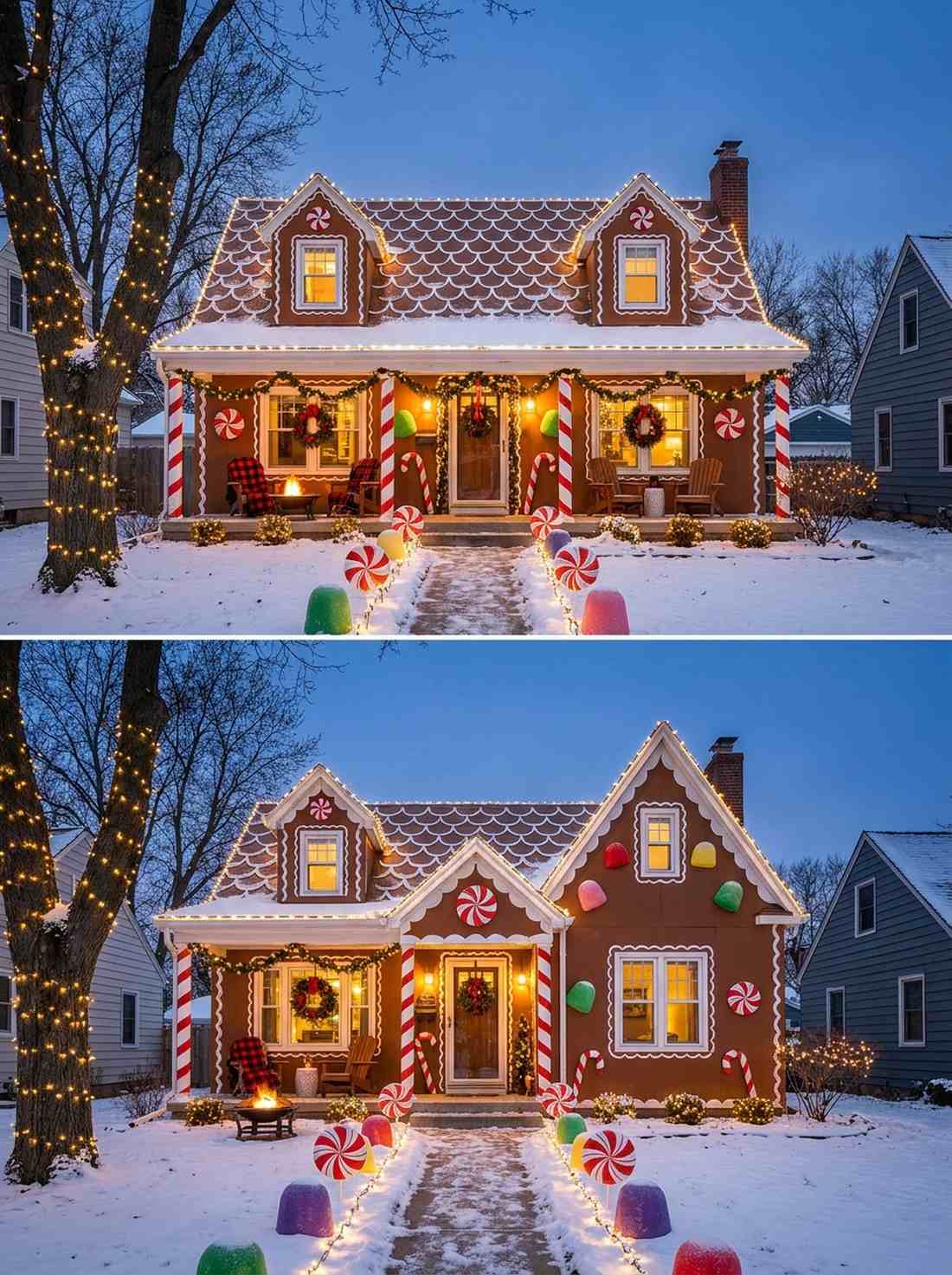 gingerbread house theme