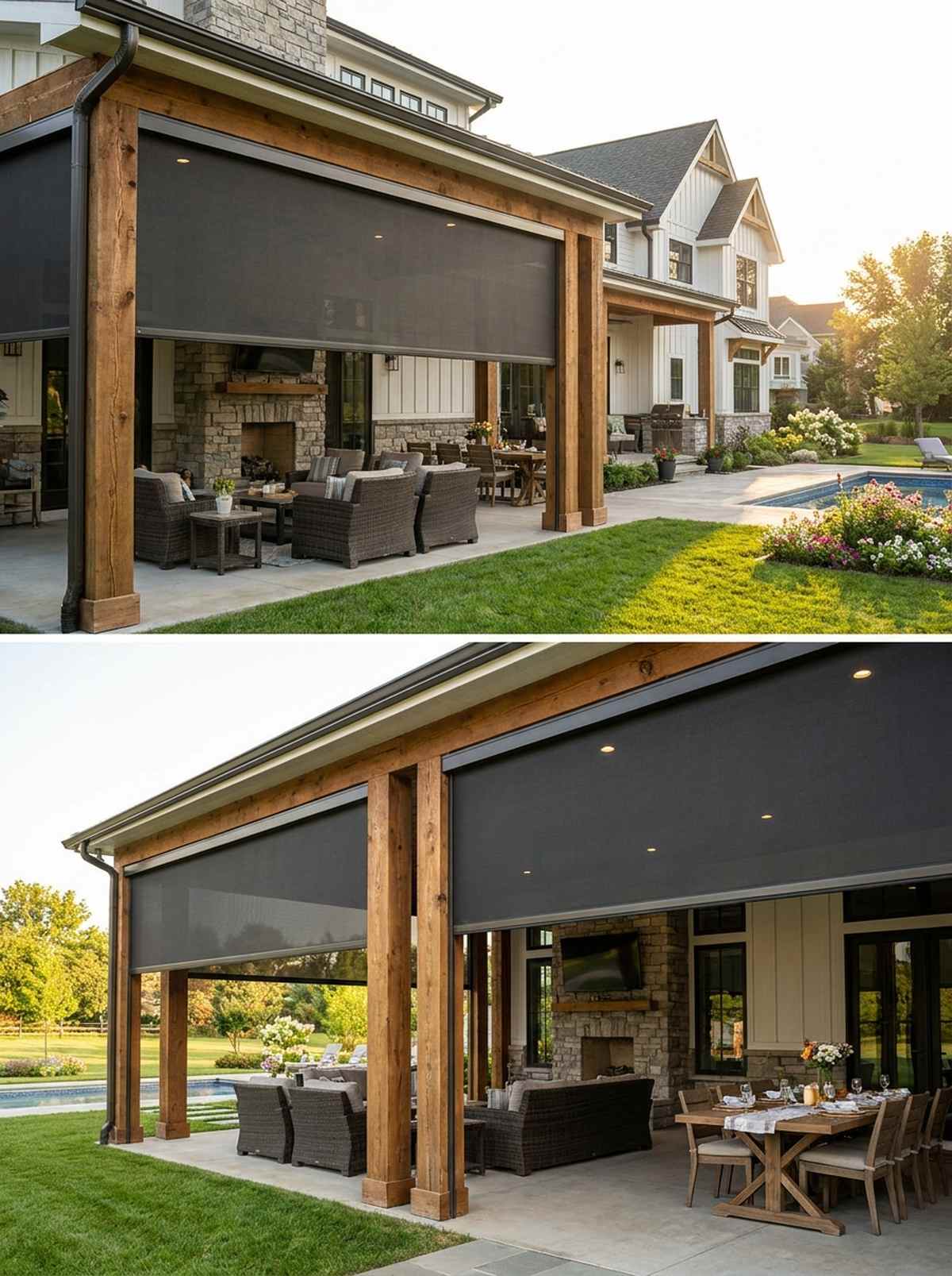 motorized screens and shades
