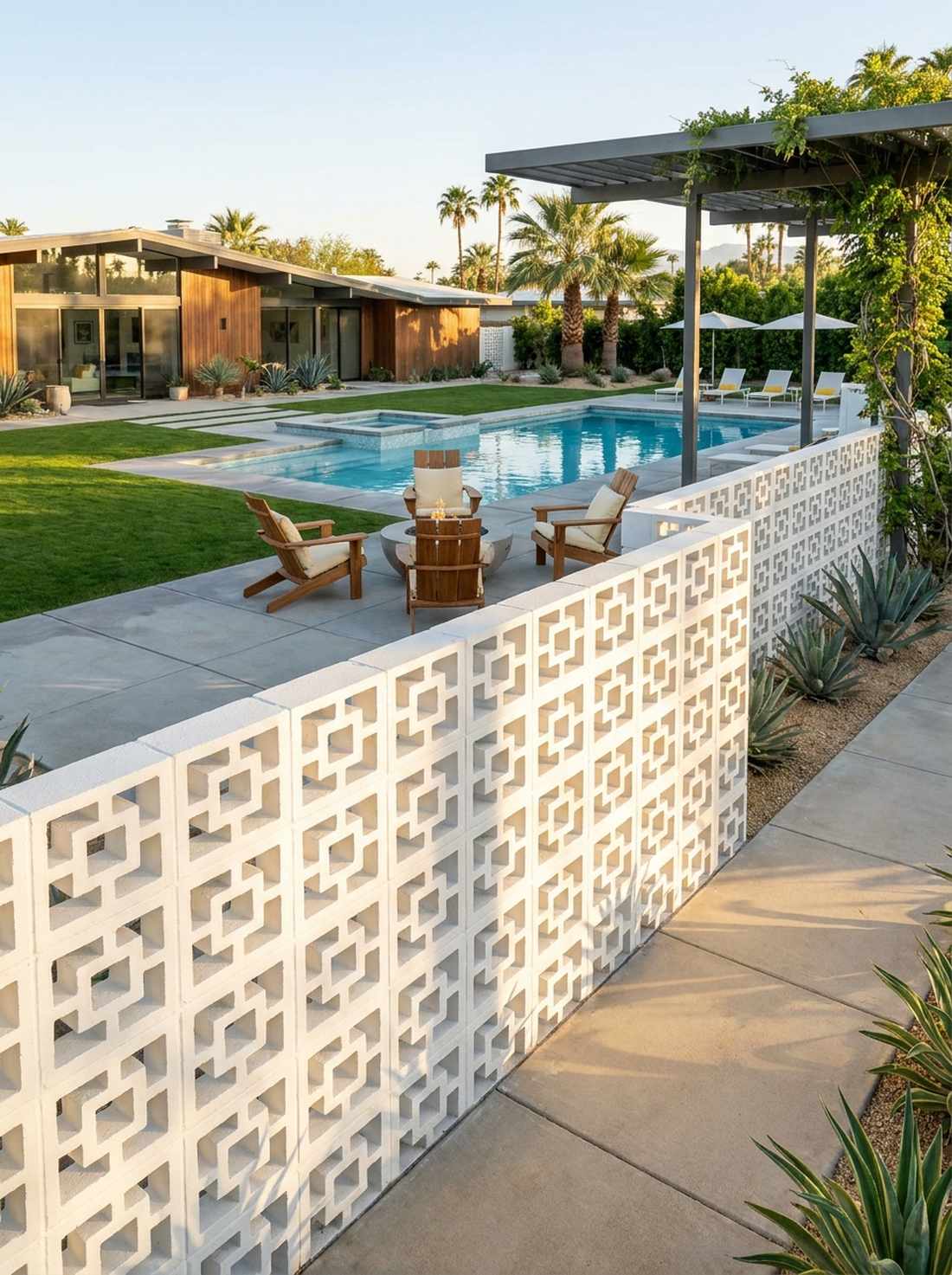 breeze block privacy screens
