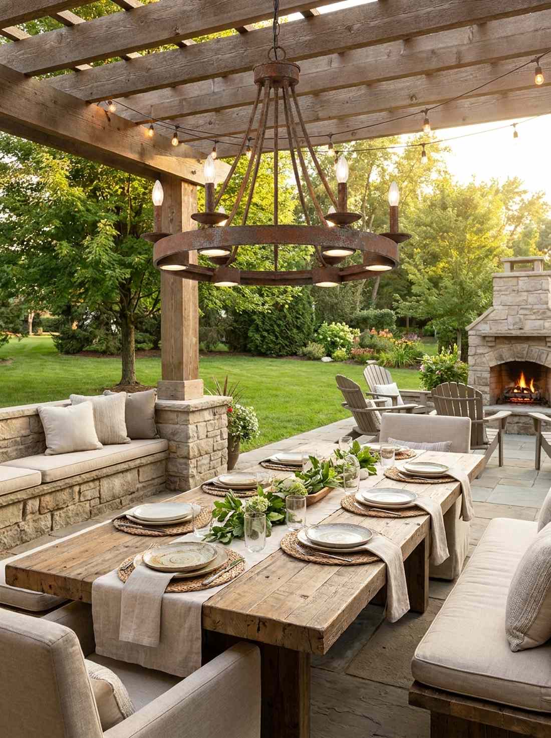 chandelier statement piece