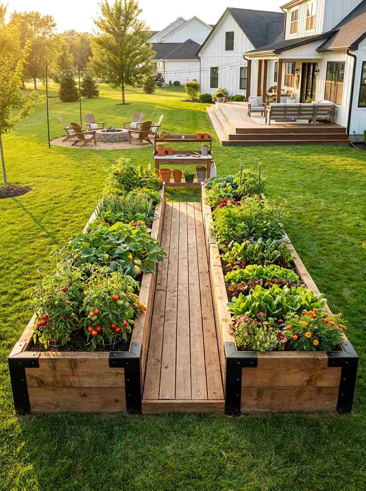 double wide production bed
