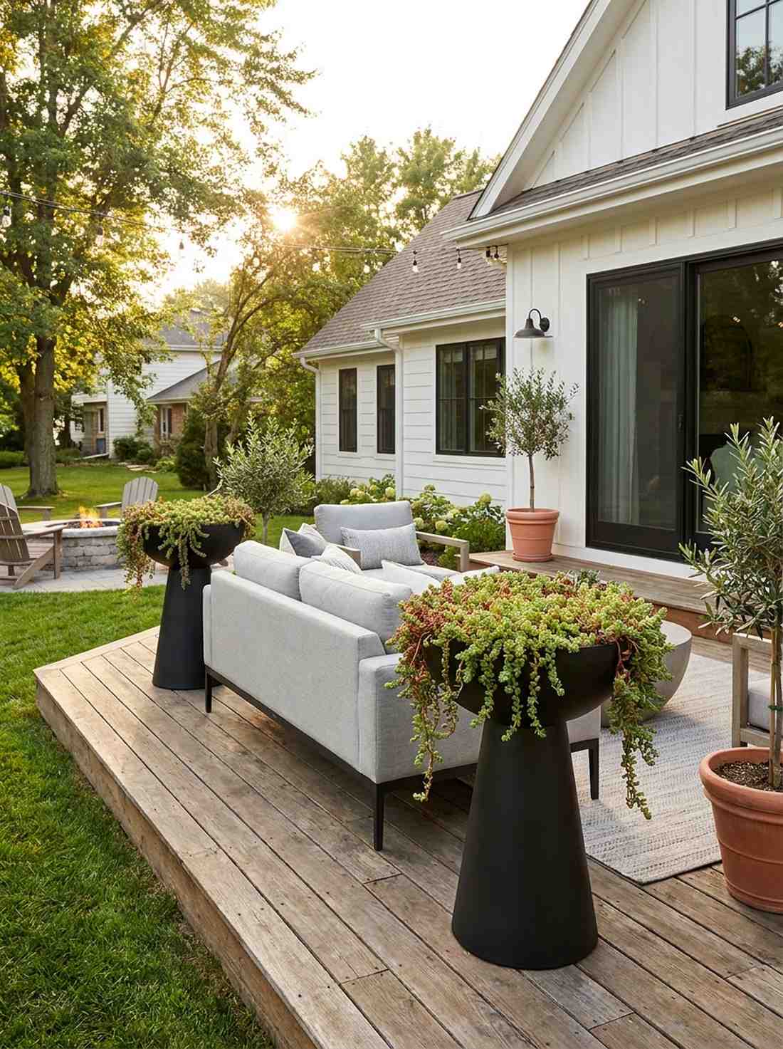 elevated pedestal planters
