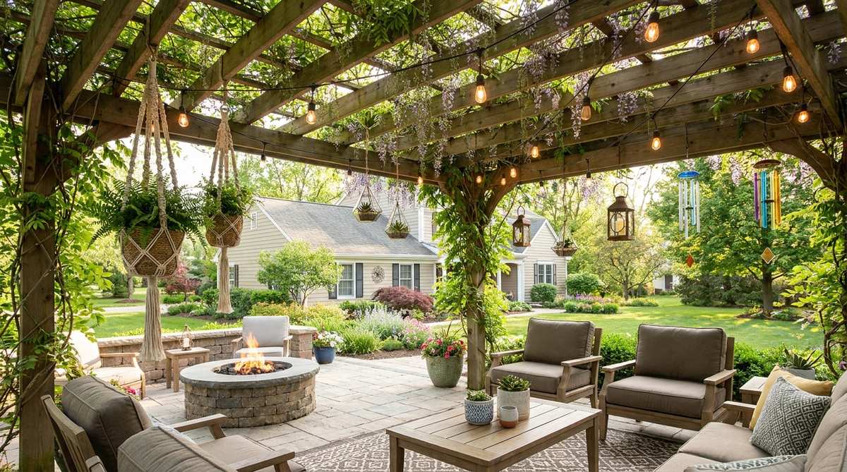 6 garden decor hanging vertical