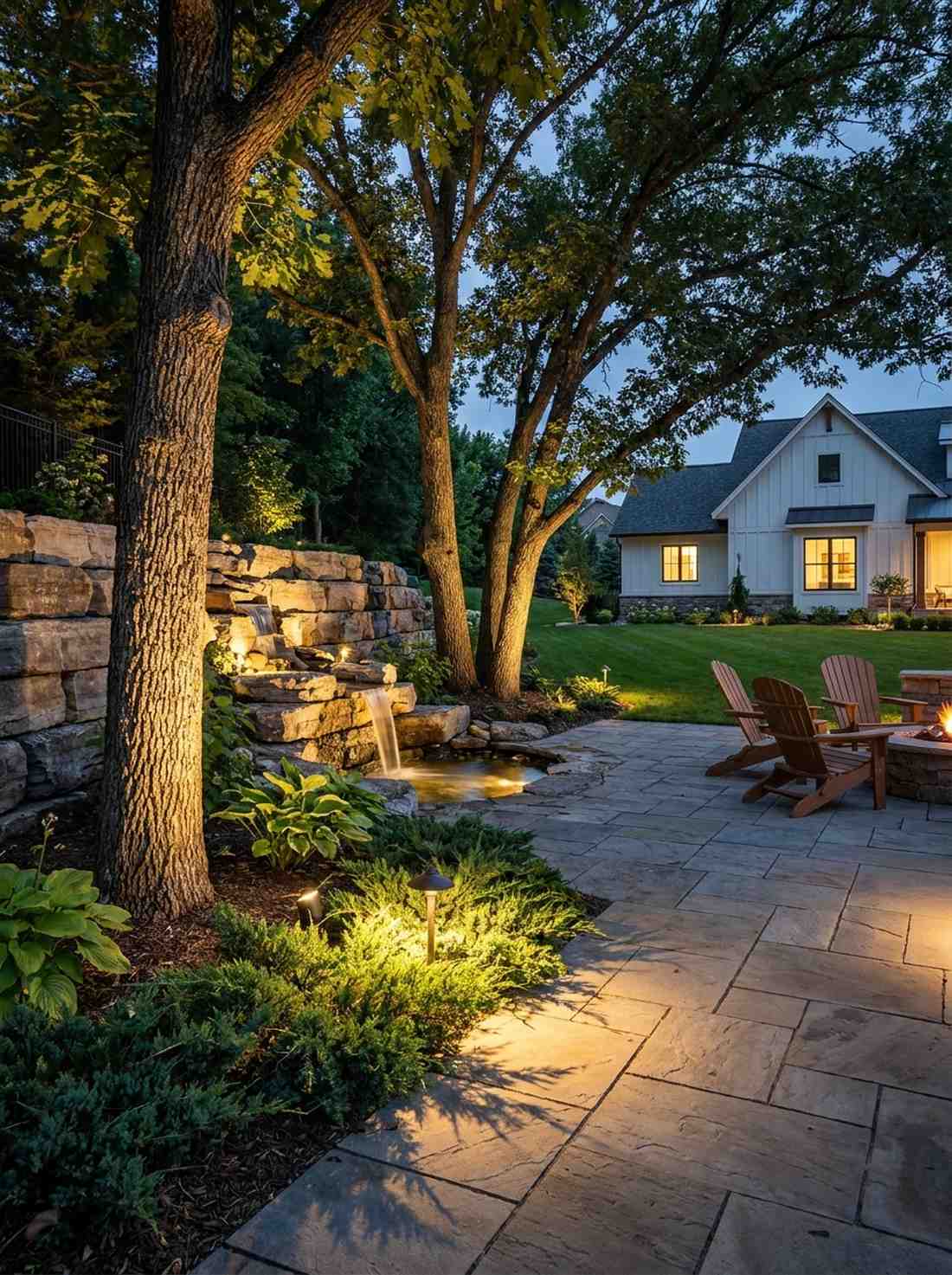 ground level uplighting