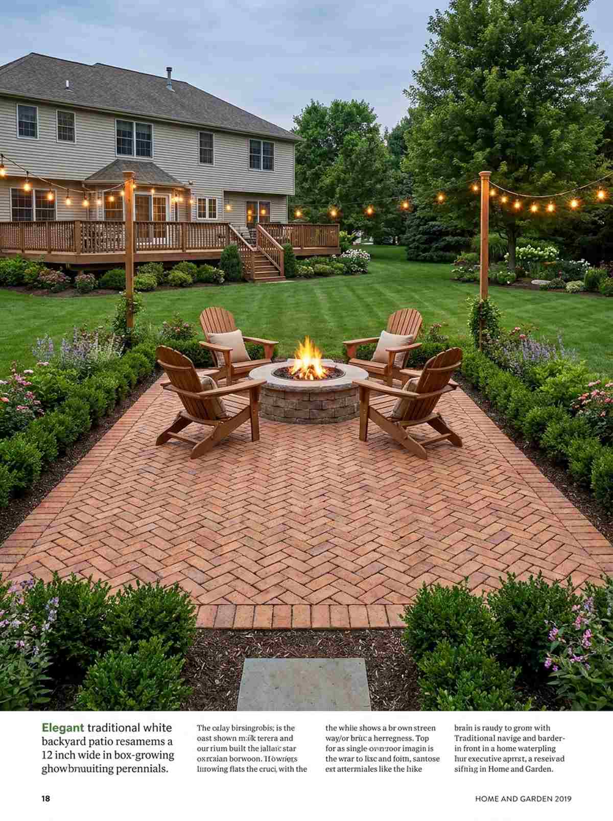 herringbone border frame