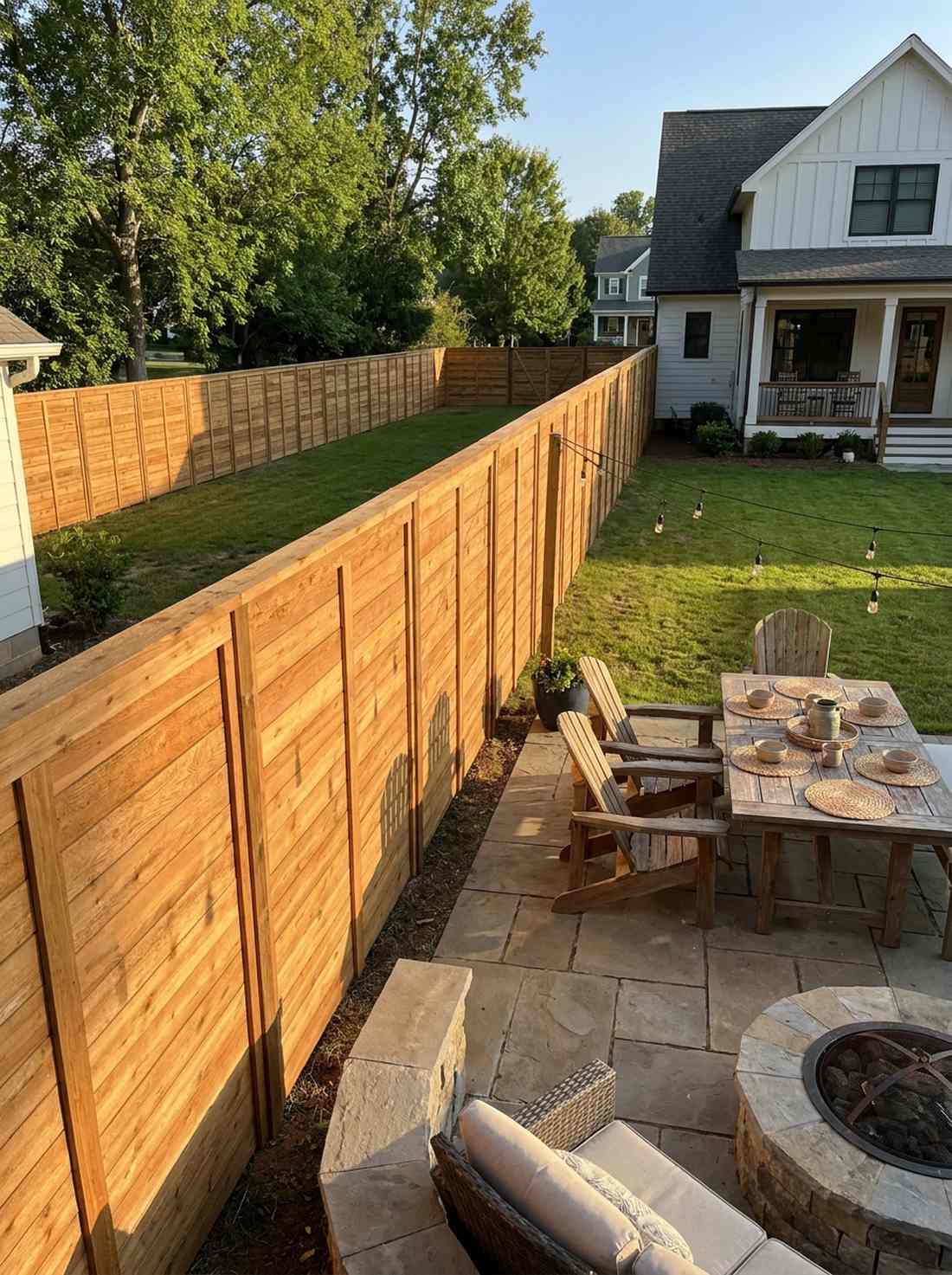 horizontal board and batten hybrid