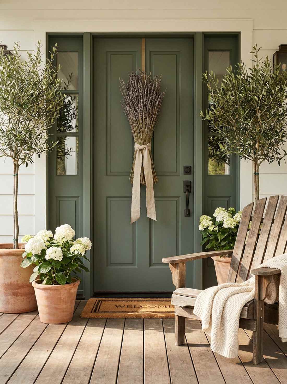 lavender bundle door hanger