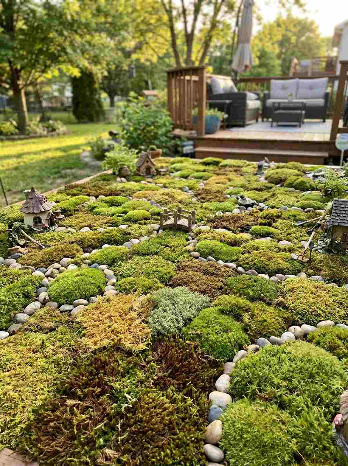mixed moss tapestry ground