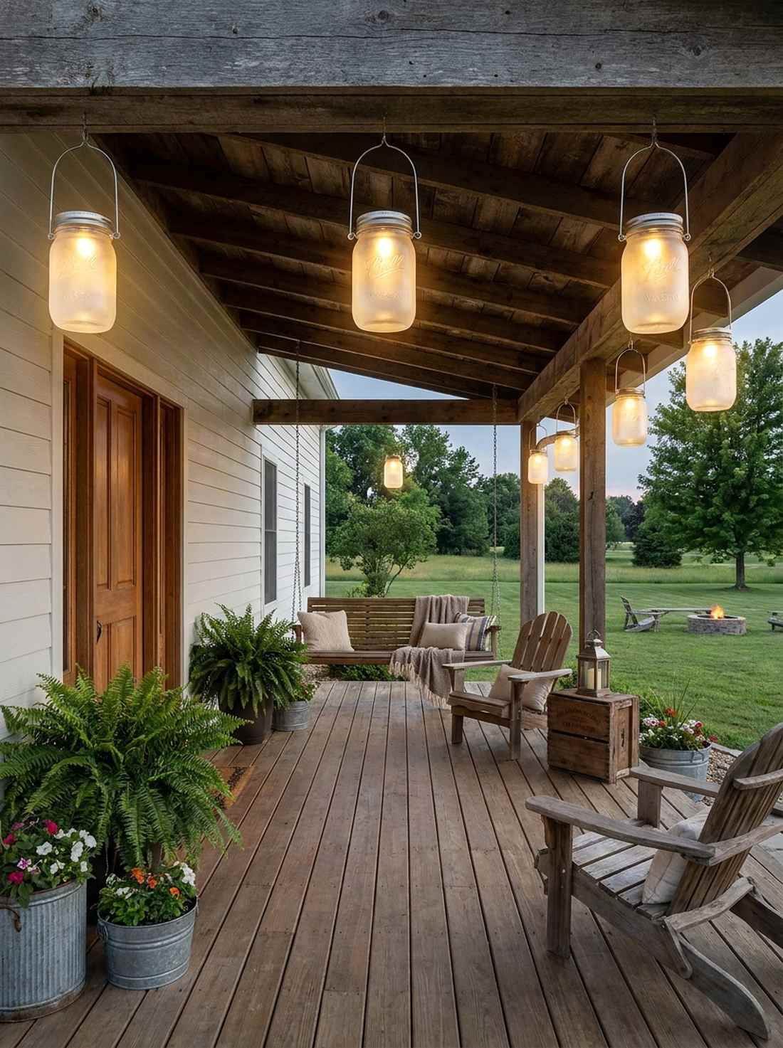 solar jar lights