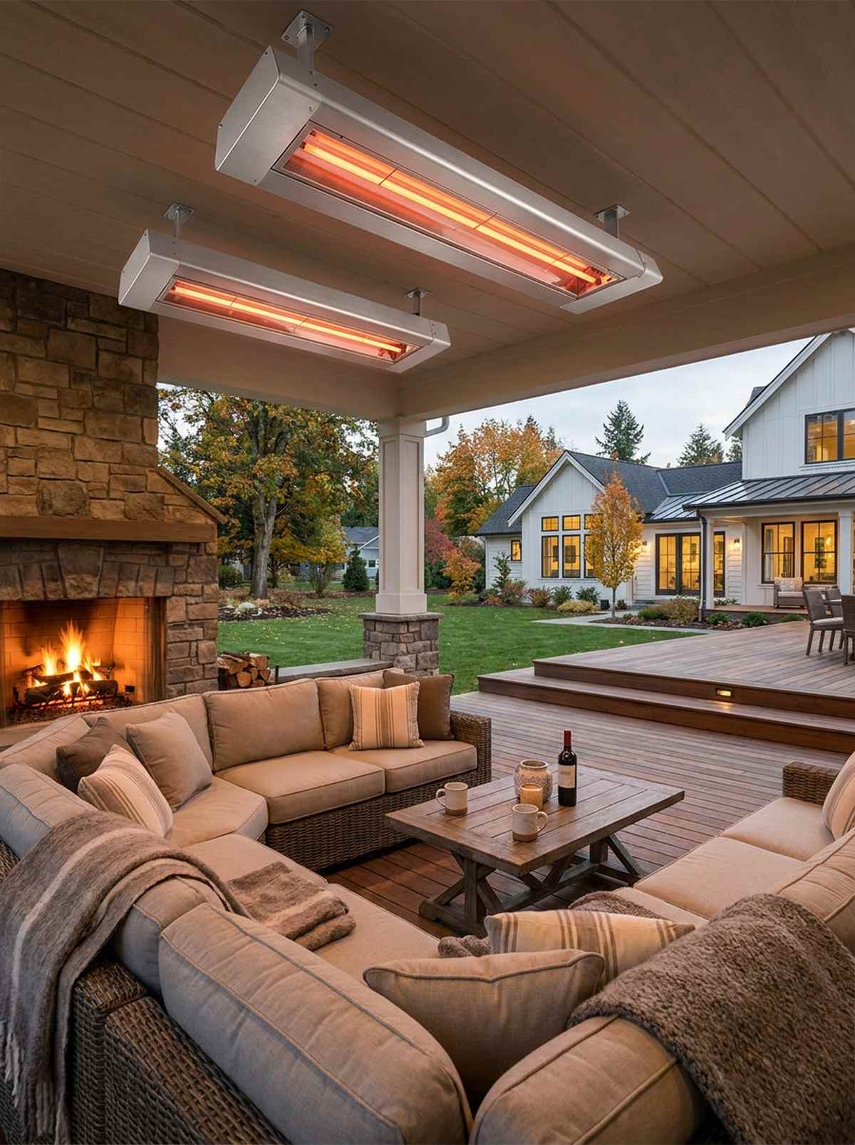 outdoor infrared heaters
