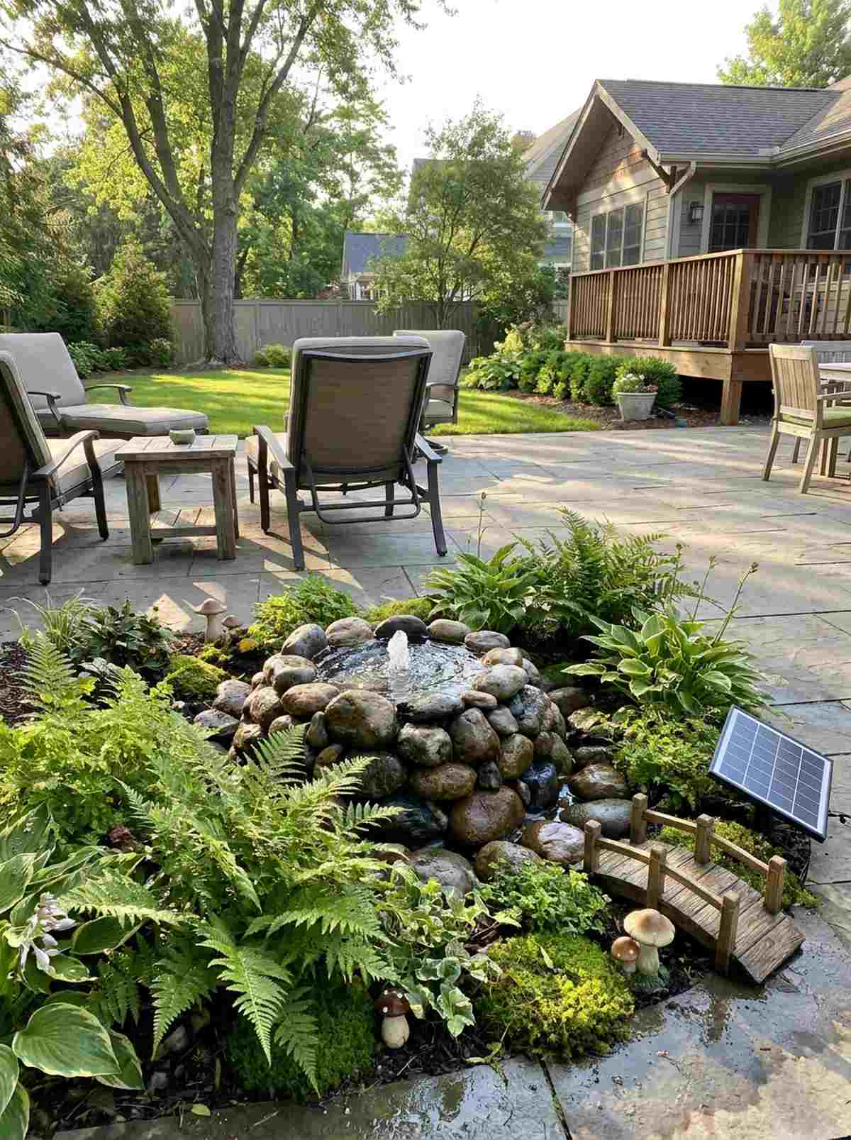 water feature humidity zones