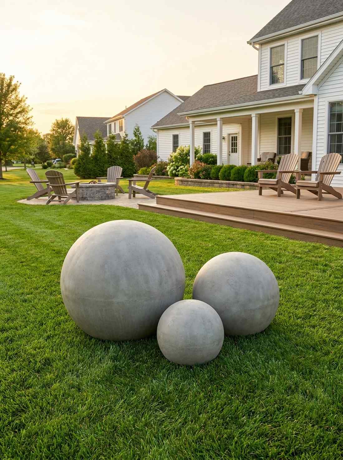 concrete spheres