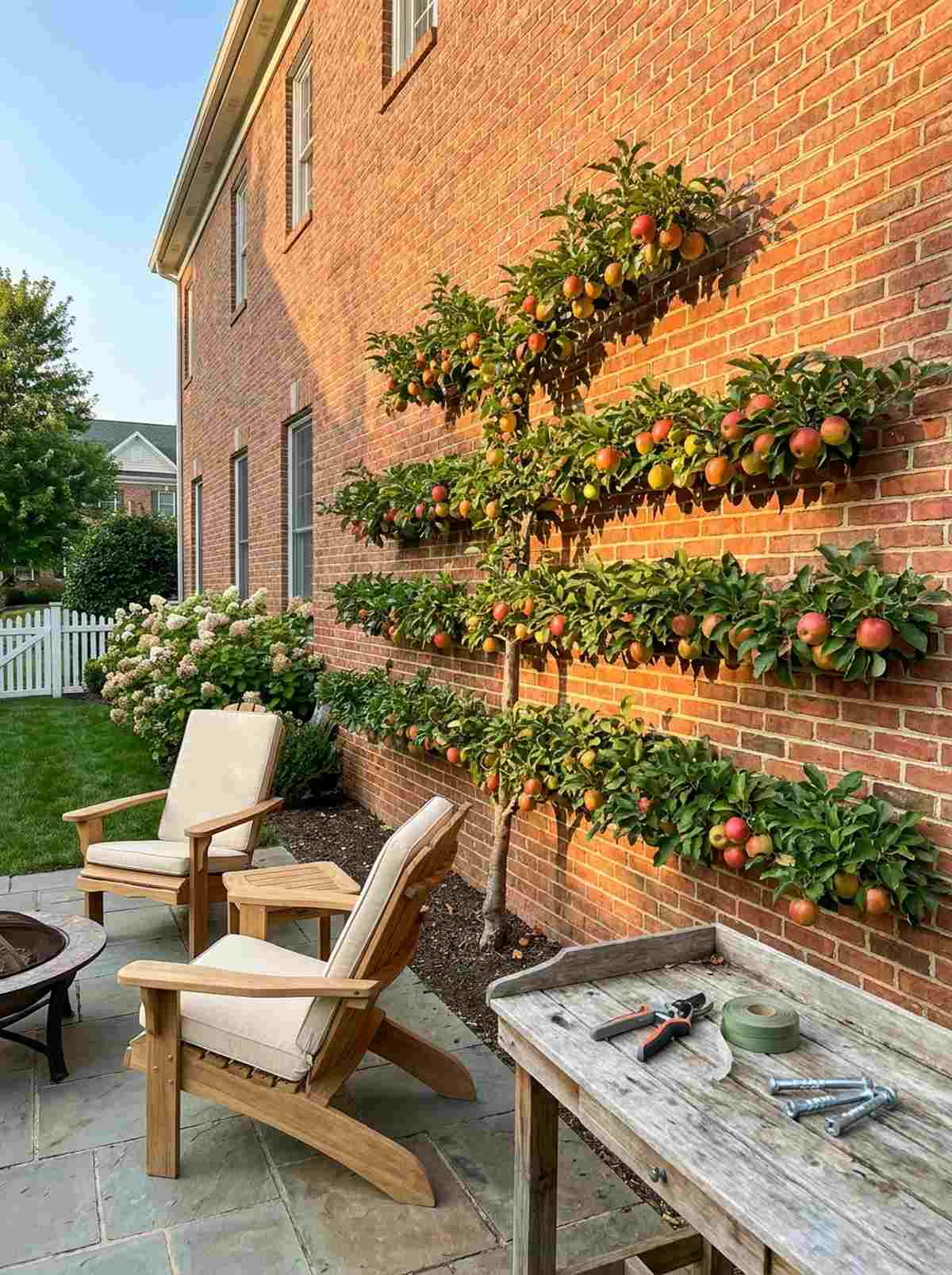 dwarf fruit tree espaliers