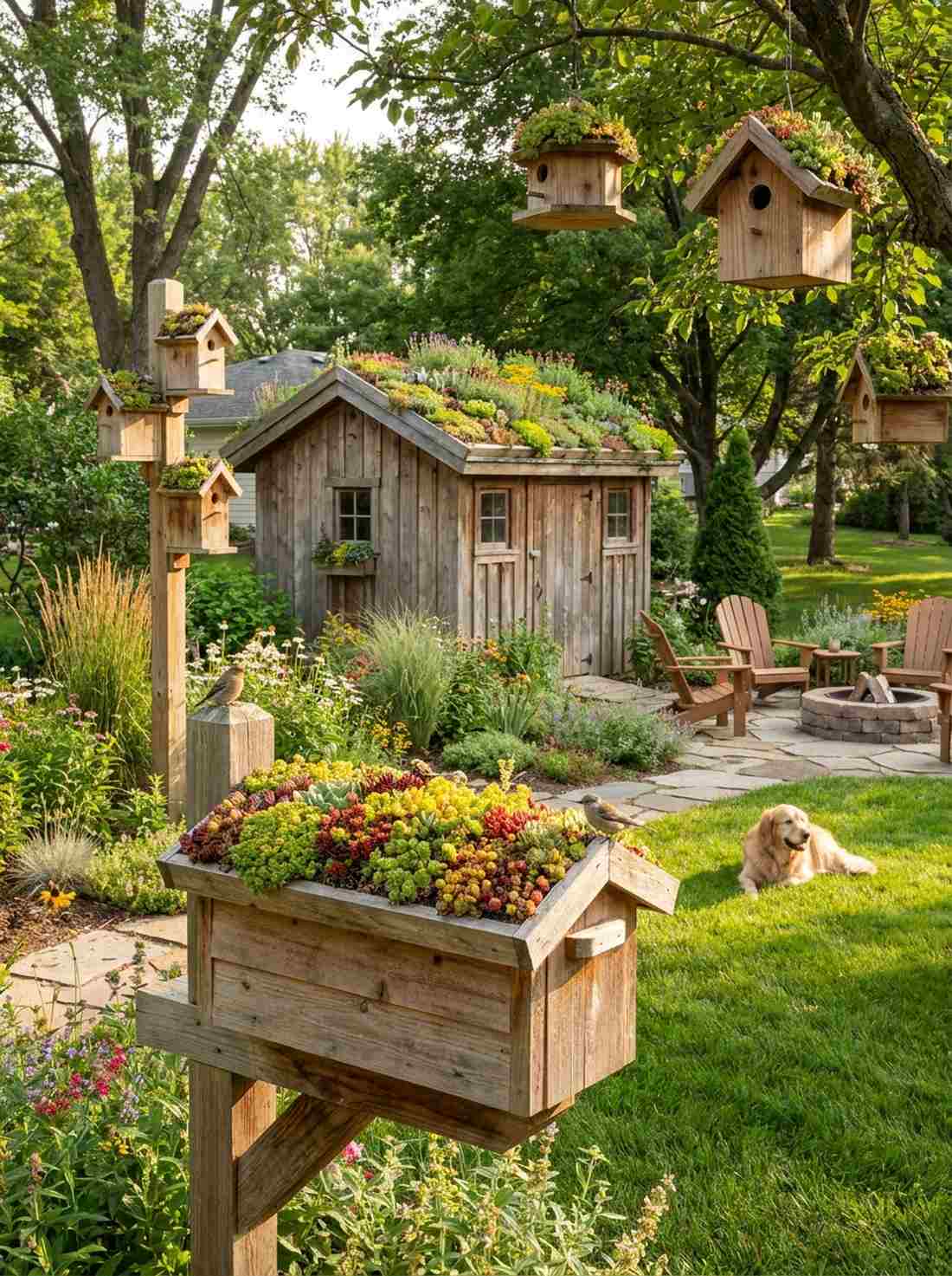 living green roofs