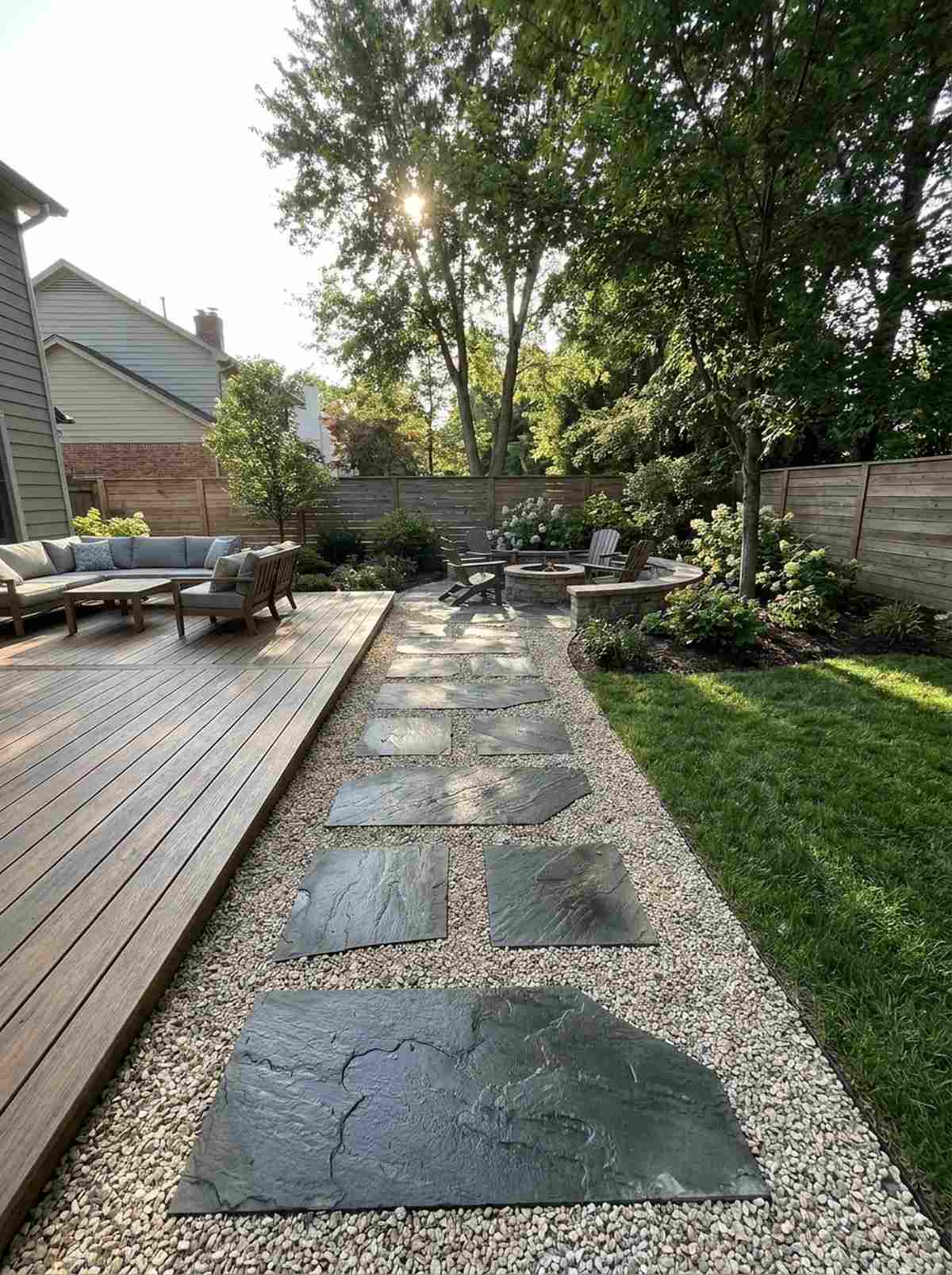 bluestone stepping stone paths