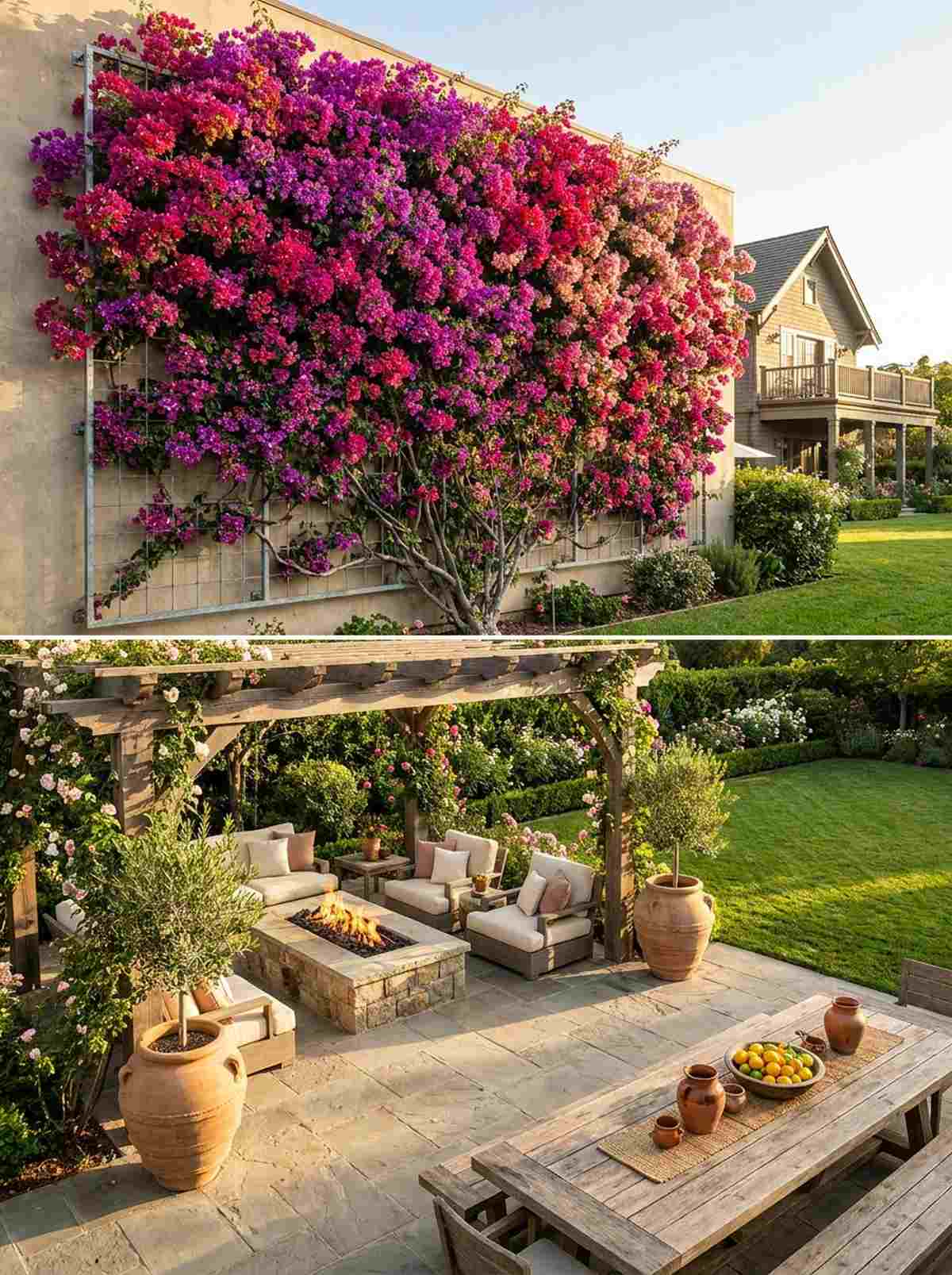 bougainvillea screen