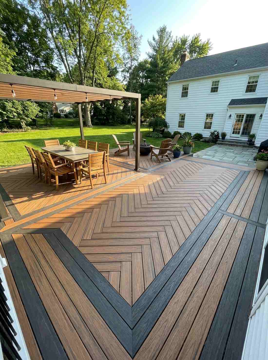 custom pattern decking layouts