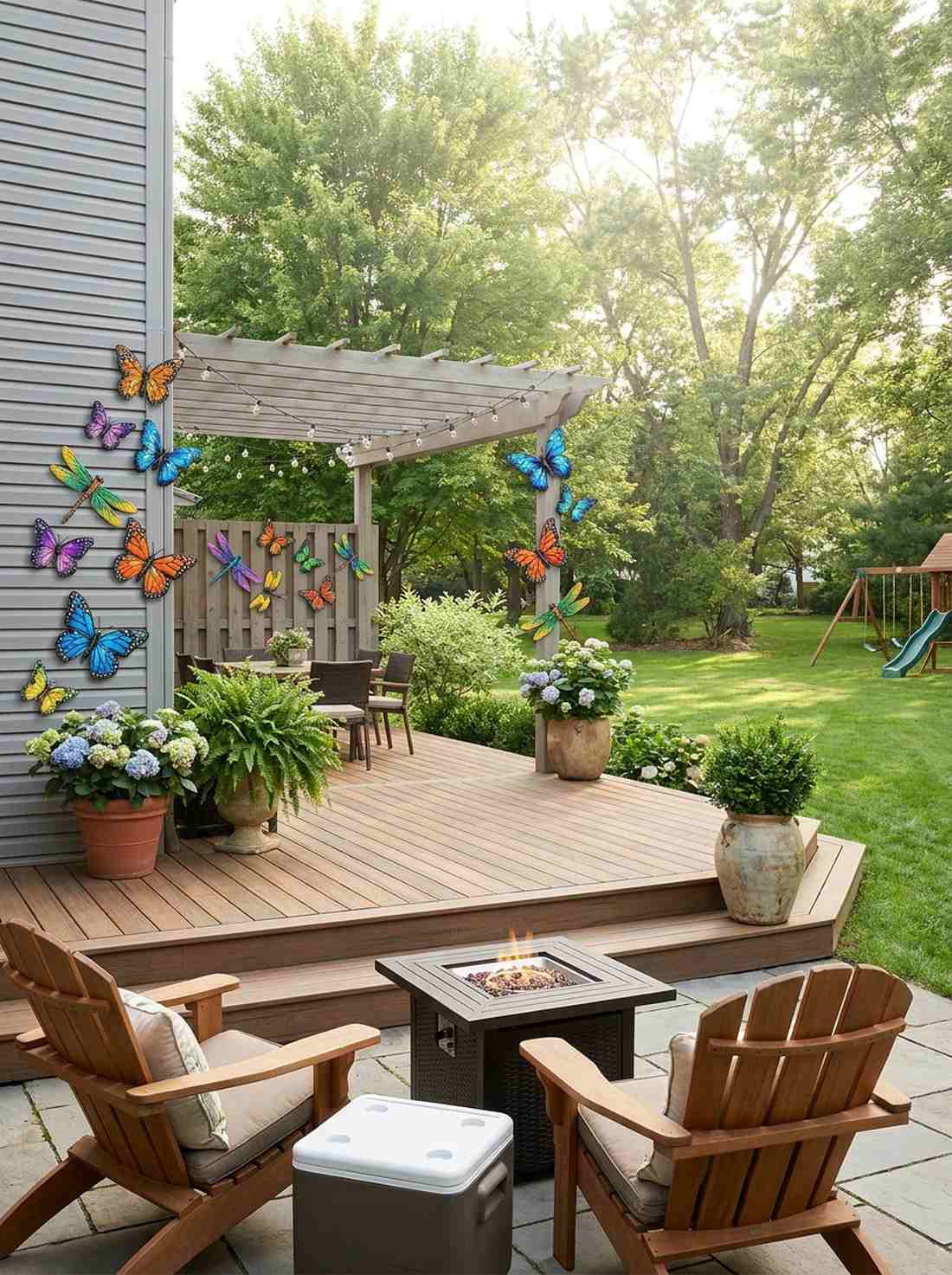 metal butterfly and dragonfly collections