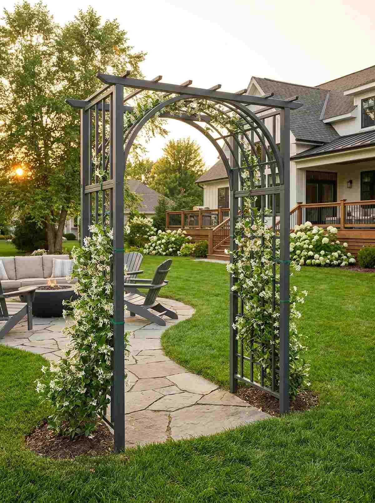 trellis archways