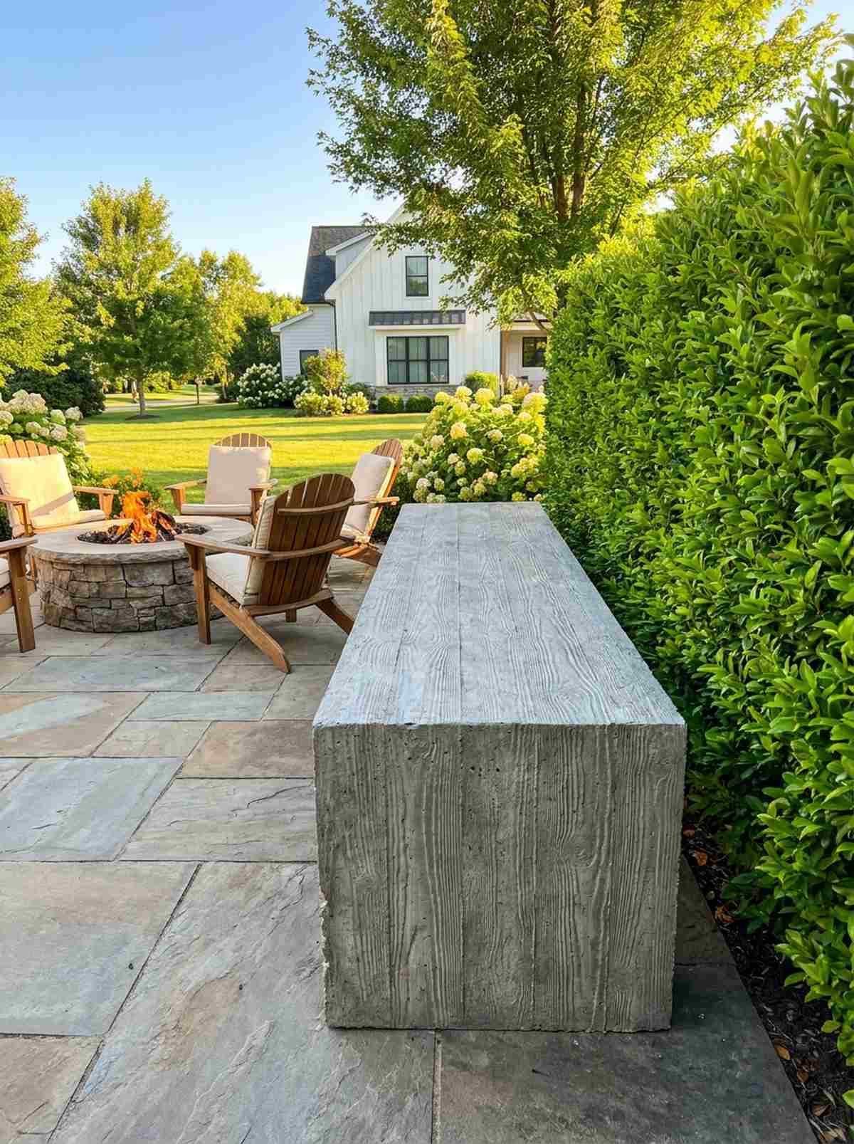 vertical board form texture