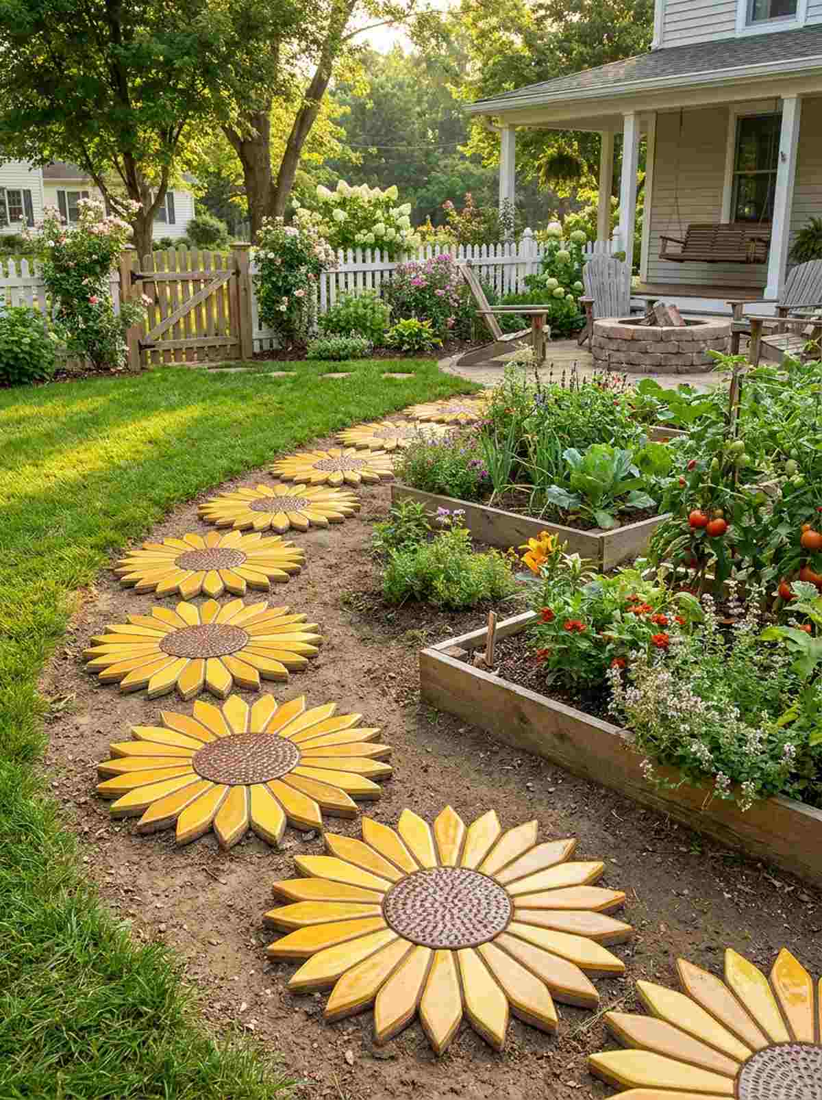 vibrant sunflower bloom