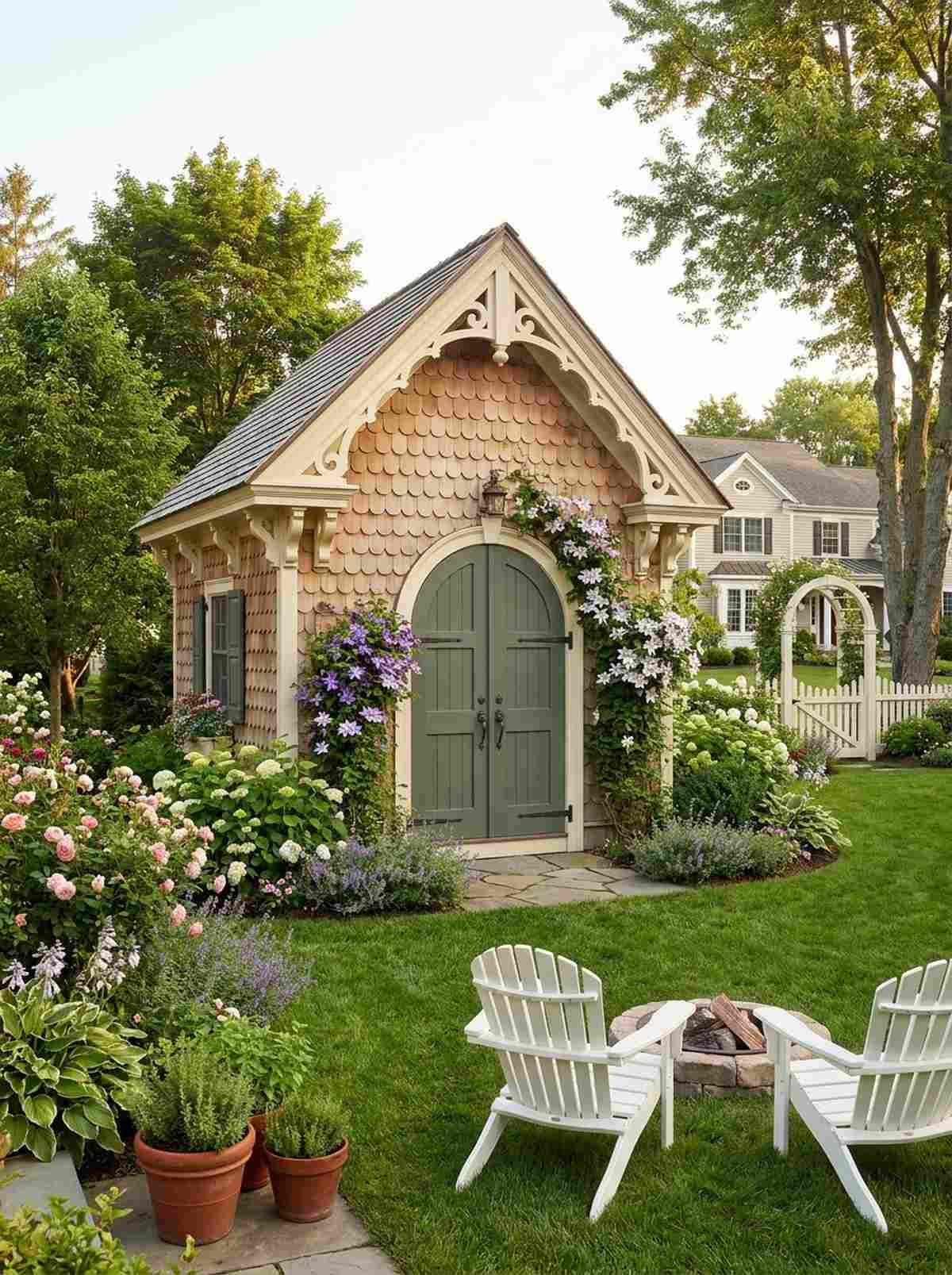 victorian garden shed