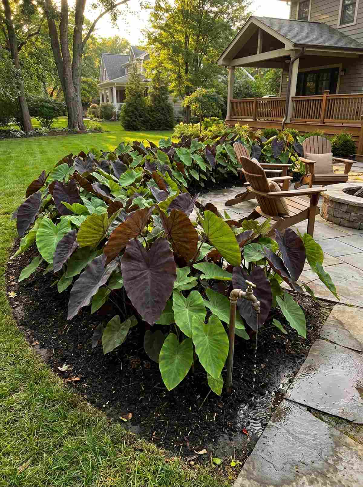 elephant ear ground level impact