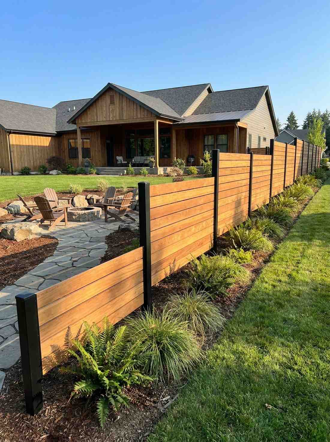 floating horizontal panels