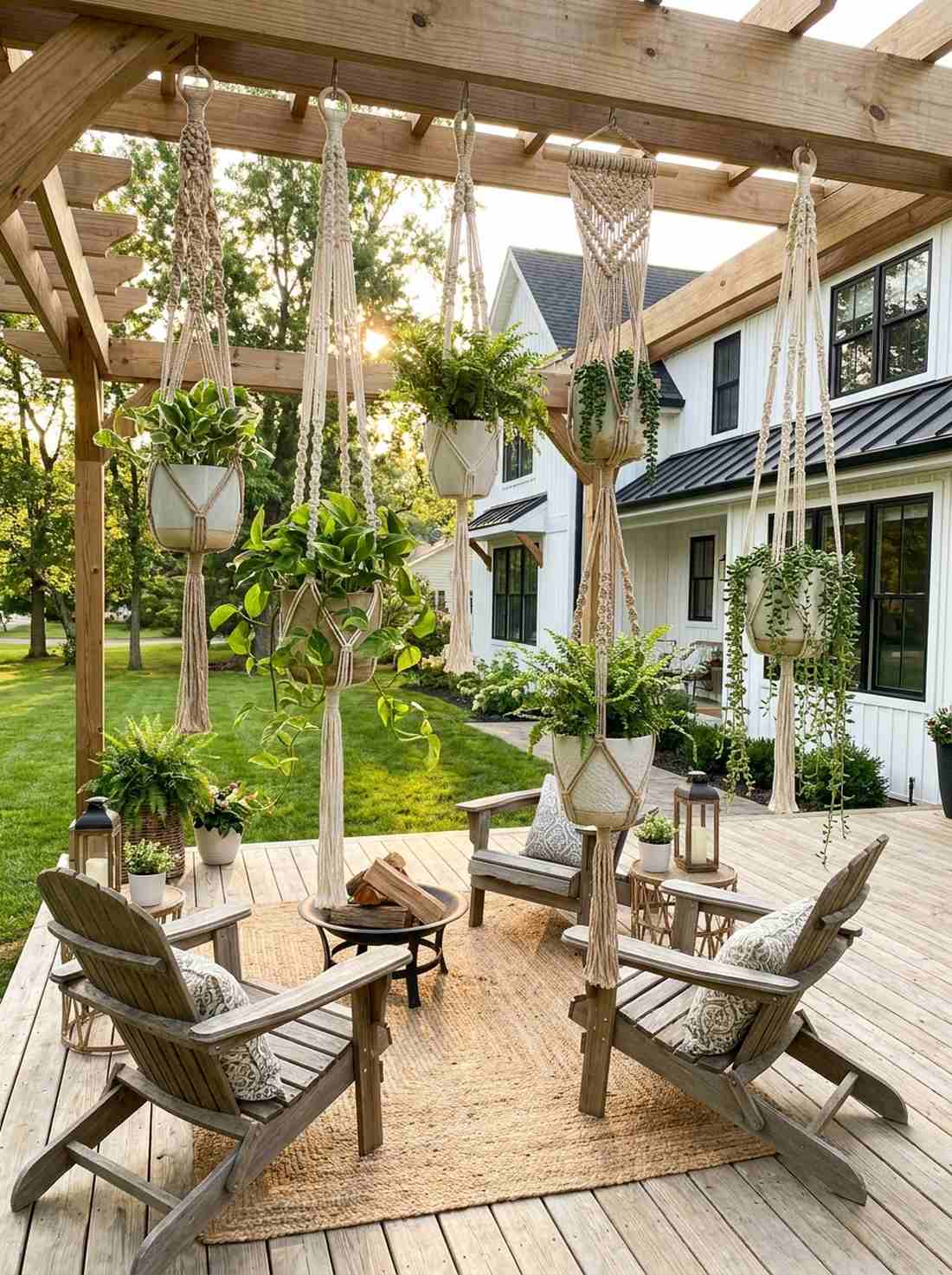 macrame plant hangers