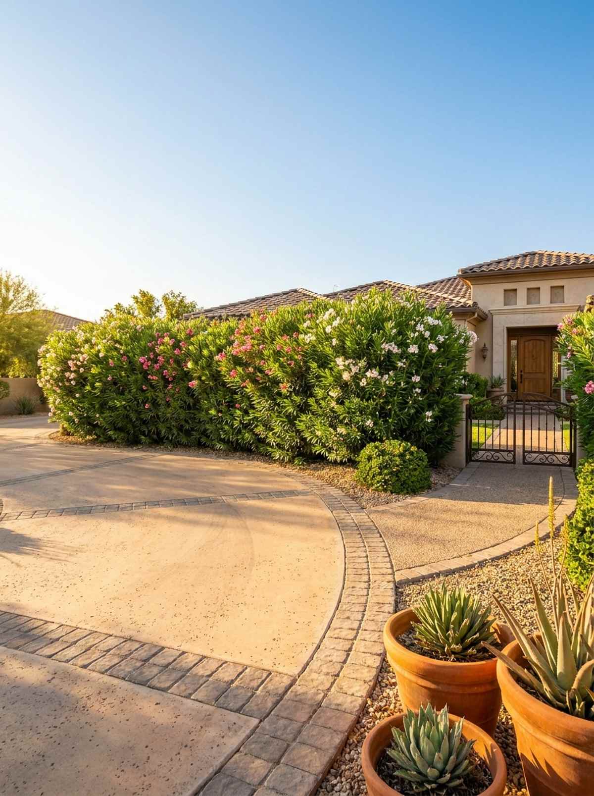 oleander hedge