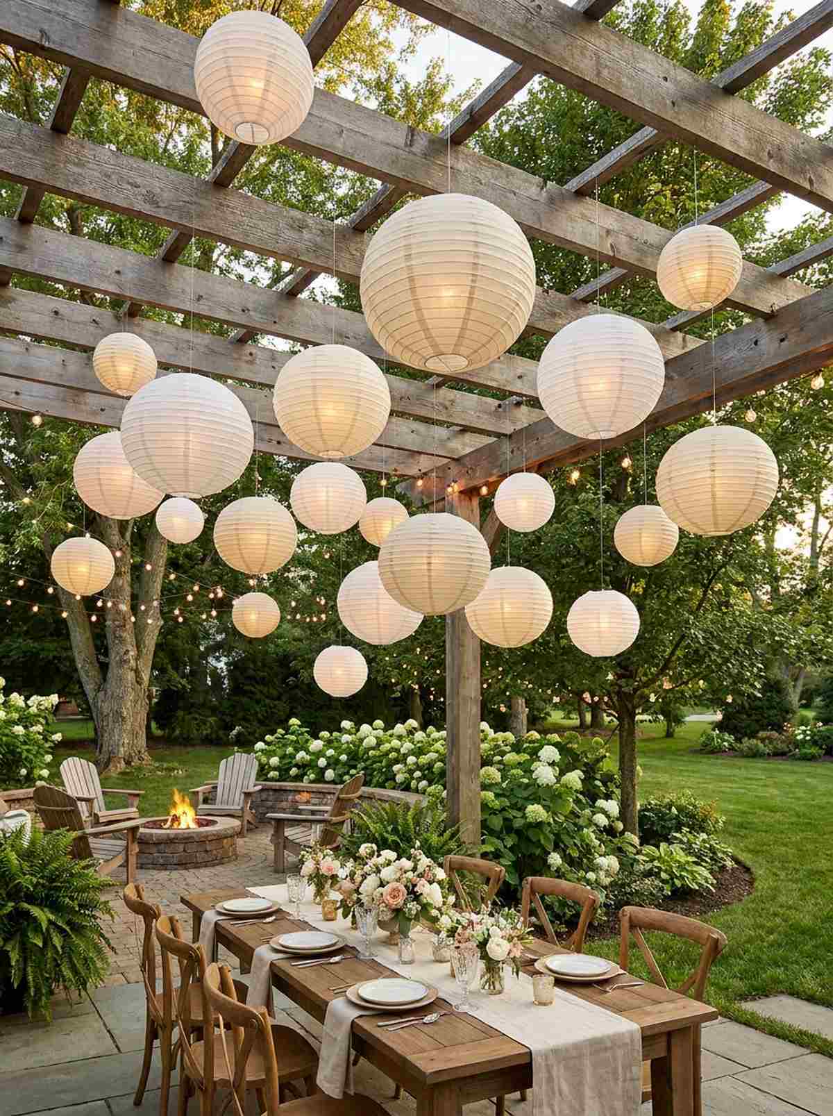 paper lanterns for events