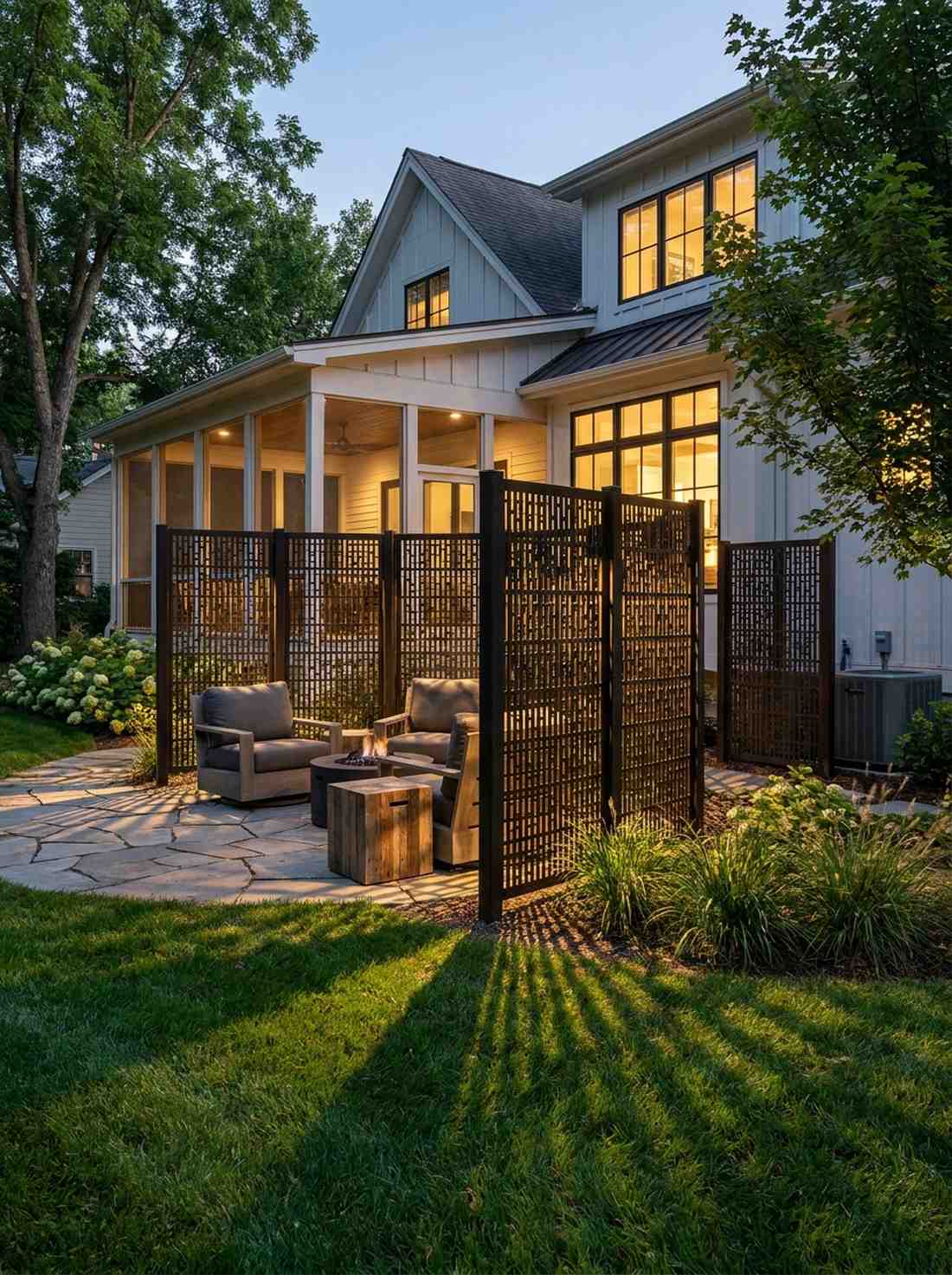 perforated metal screen dividers