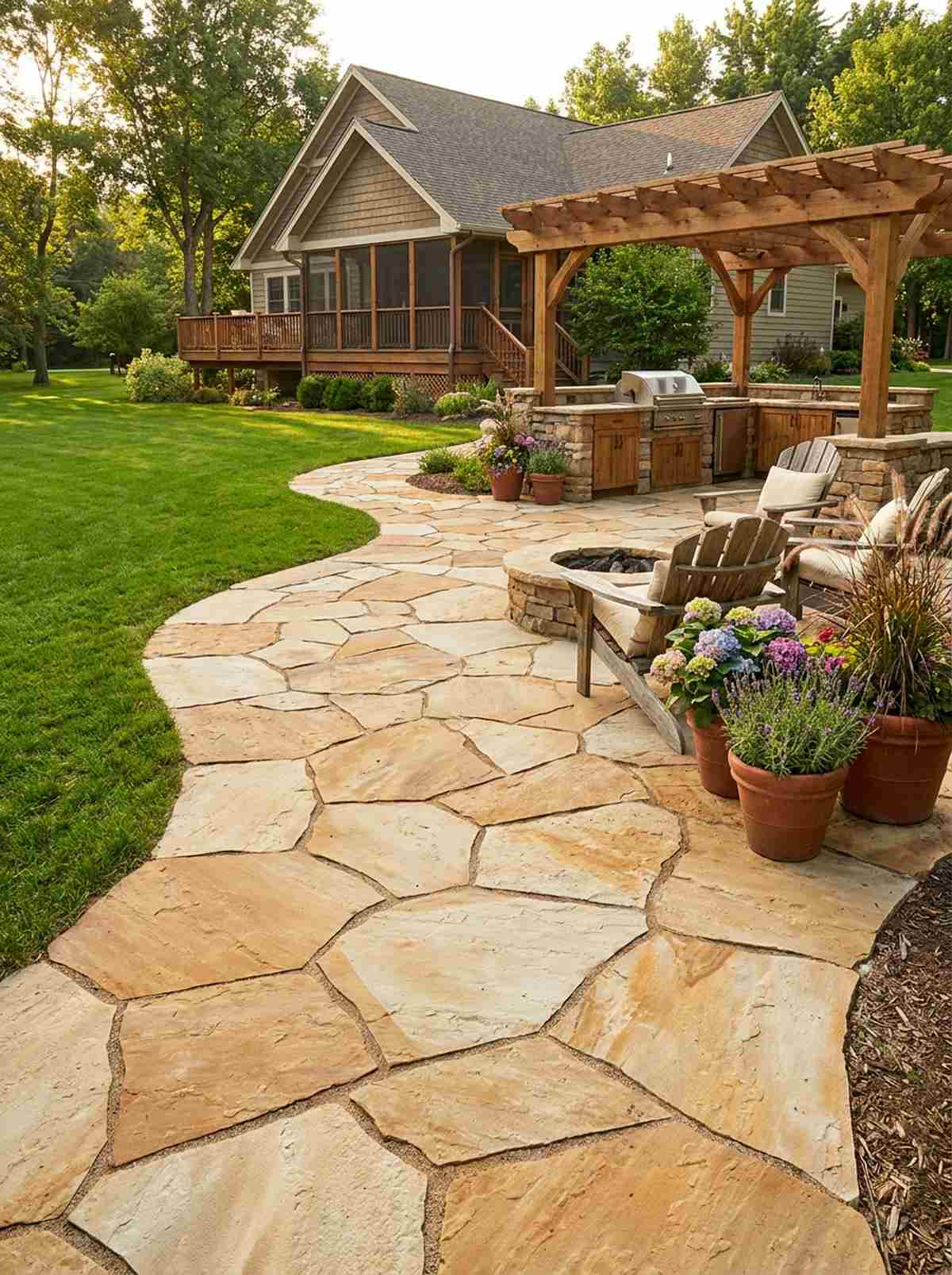 sandstone pavers