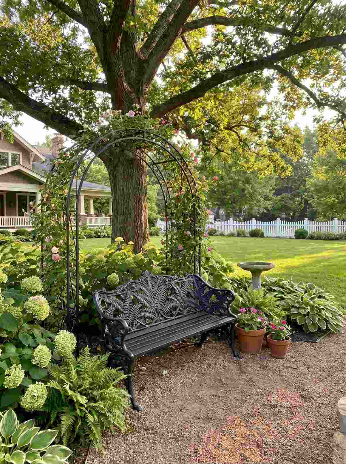 victorian garden bench