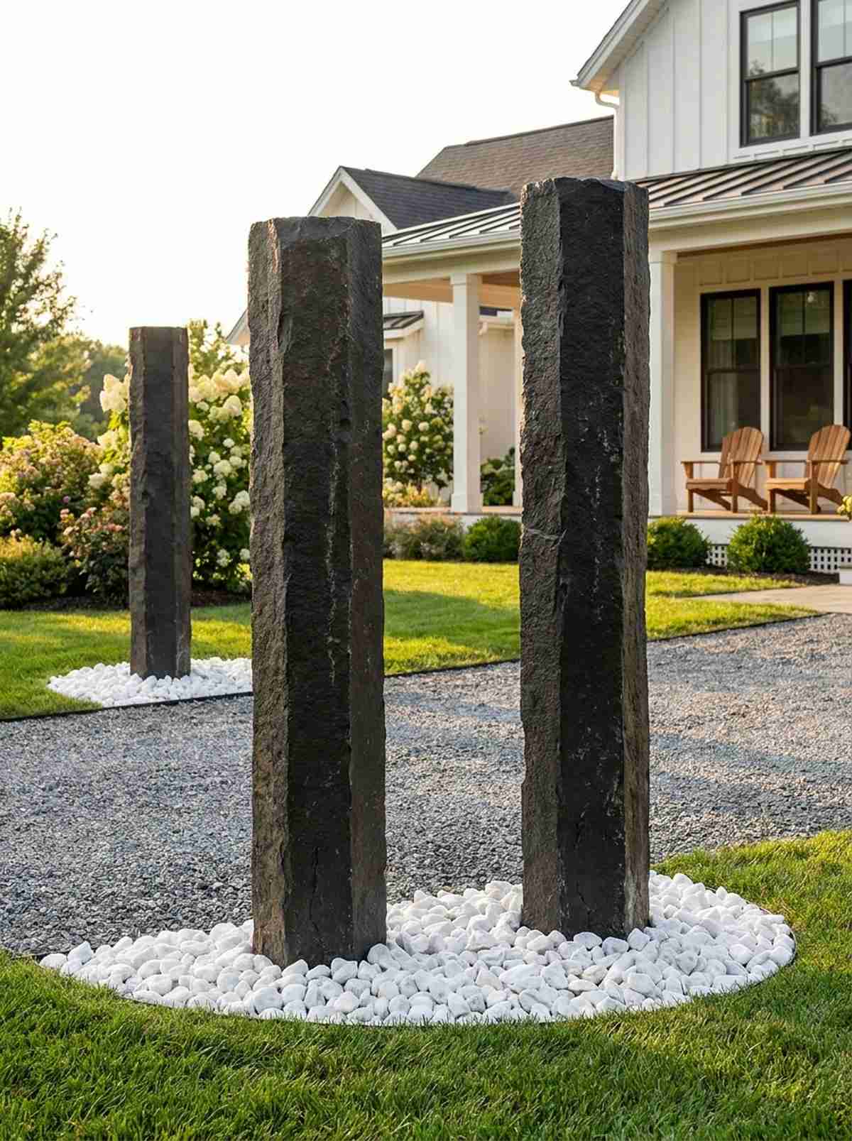 basalt column markers